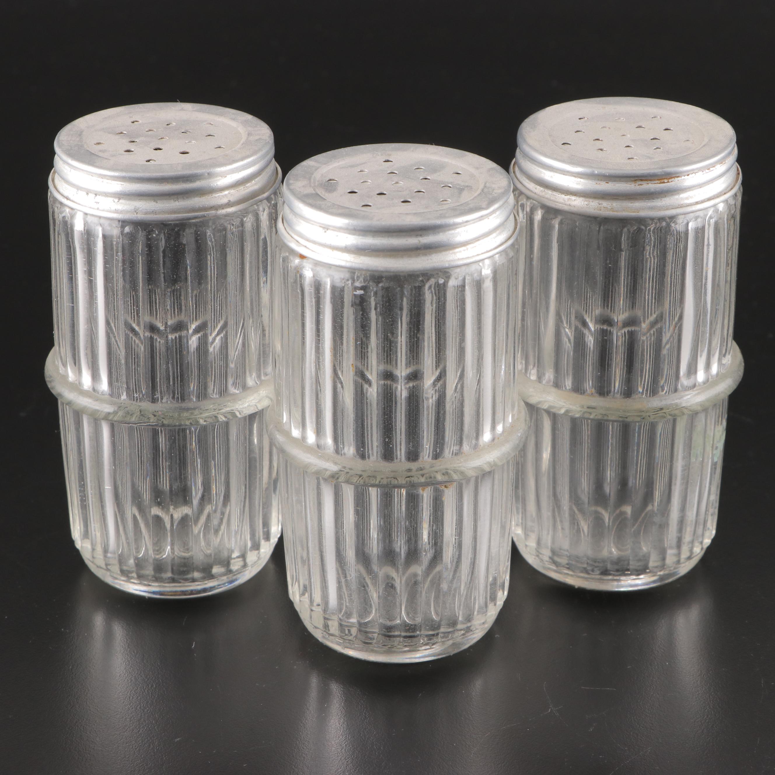 Sneath Glass Kitchen Canisters, Early to Mid-20th Century