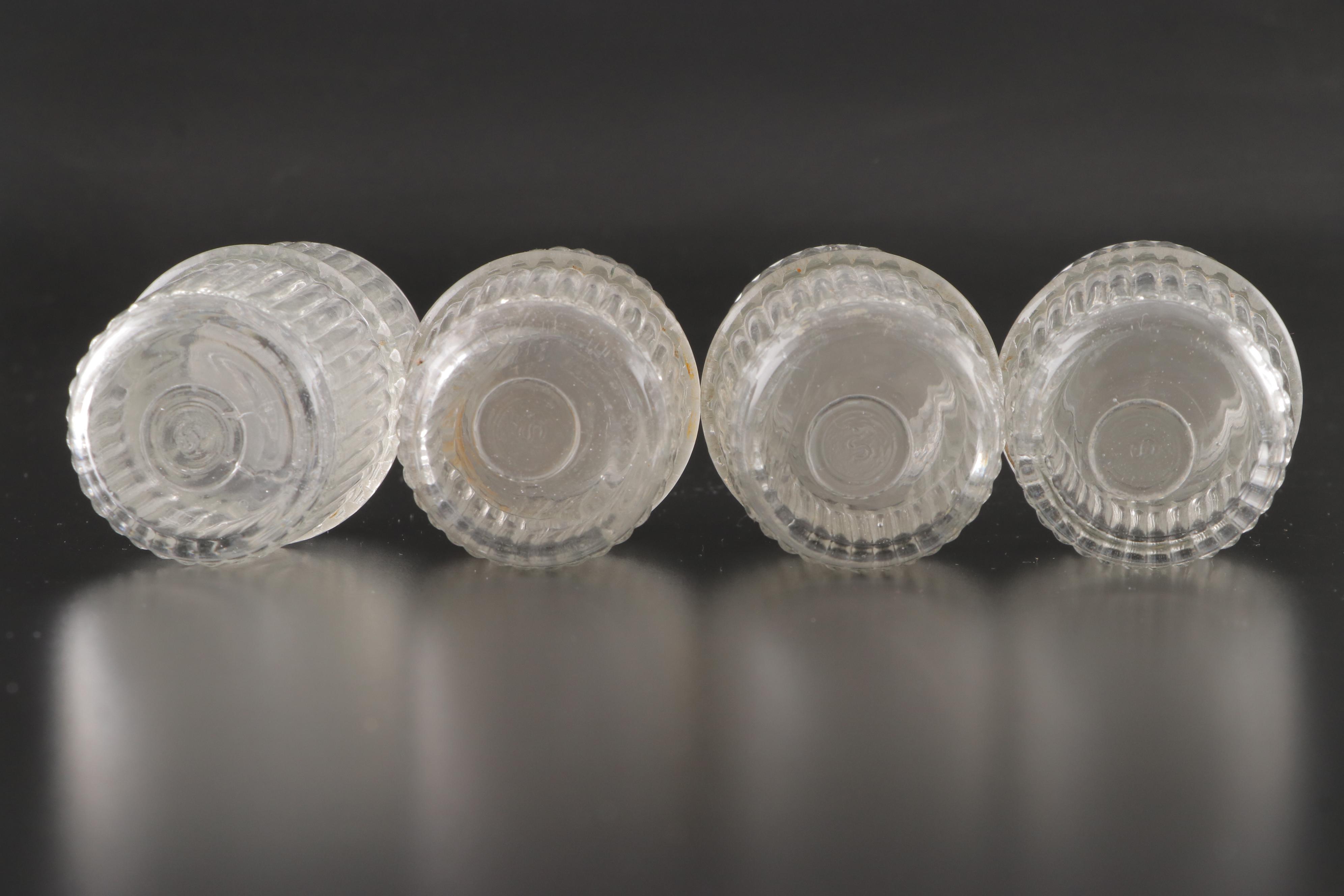 Sneath Glass Kitchen Canisters, Early to Mid-20th Century