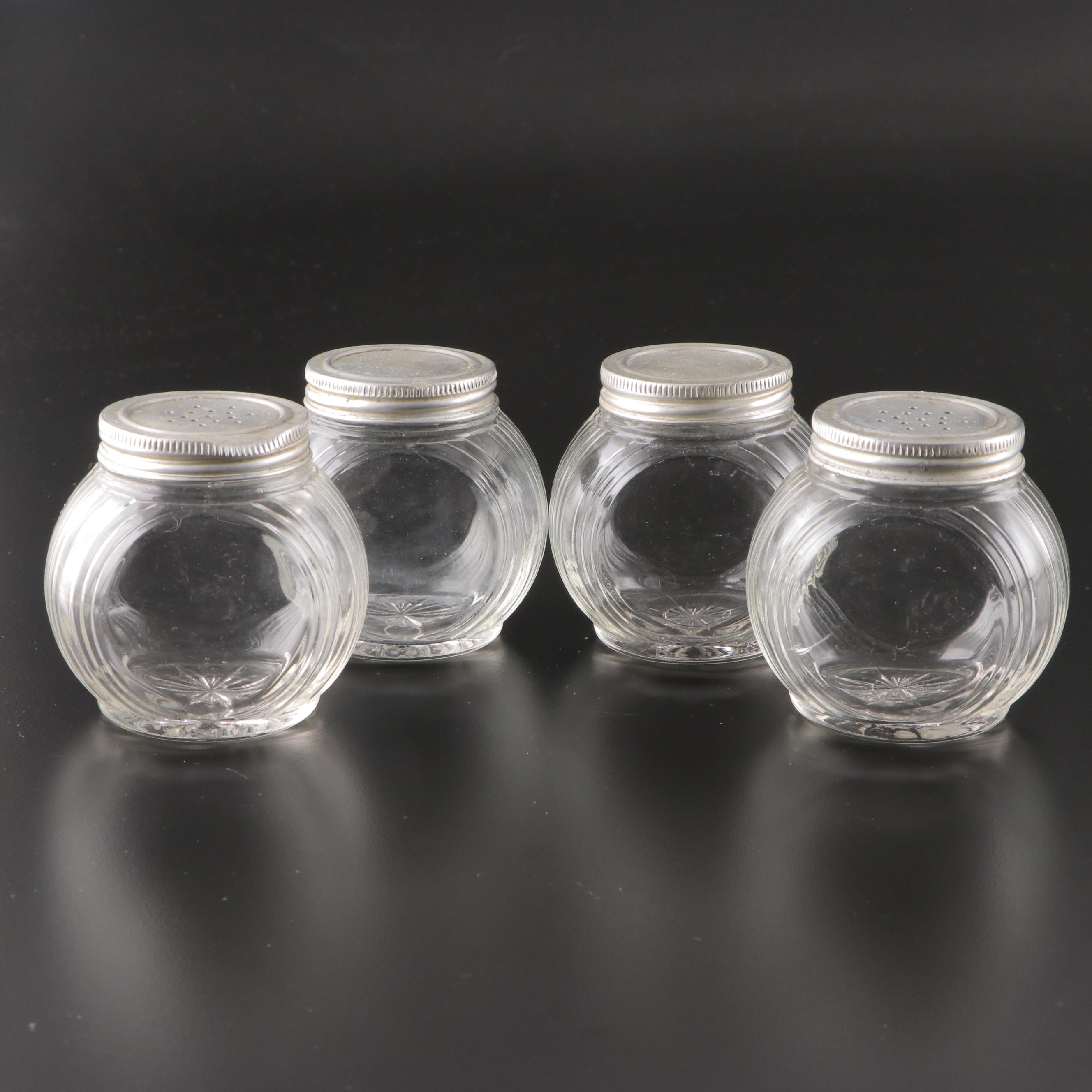 Sneath Glass Kitchen Canisters, Early to Mid-20th Century