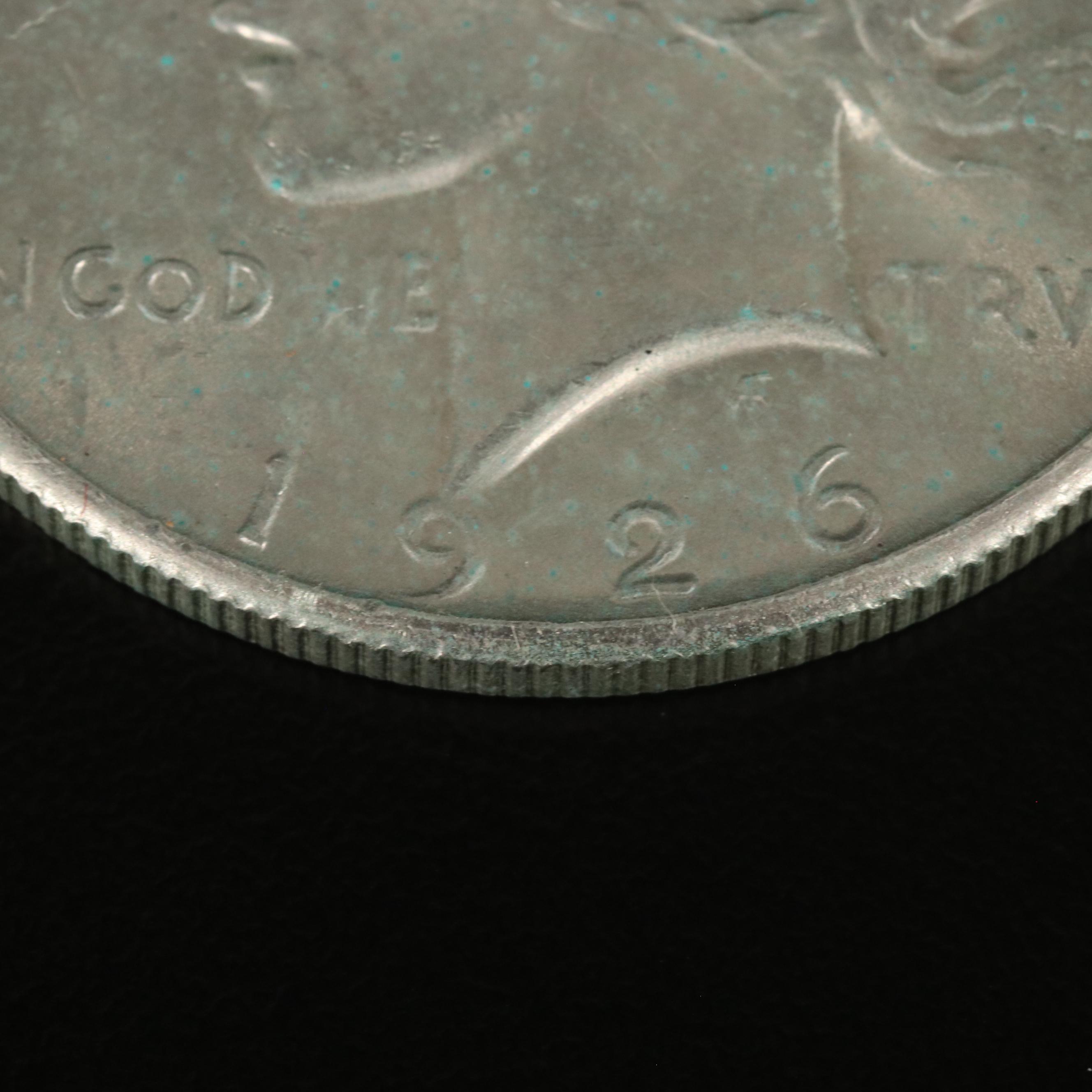 1926 Peace Silver Dollar