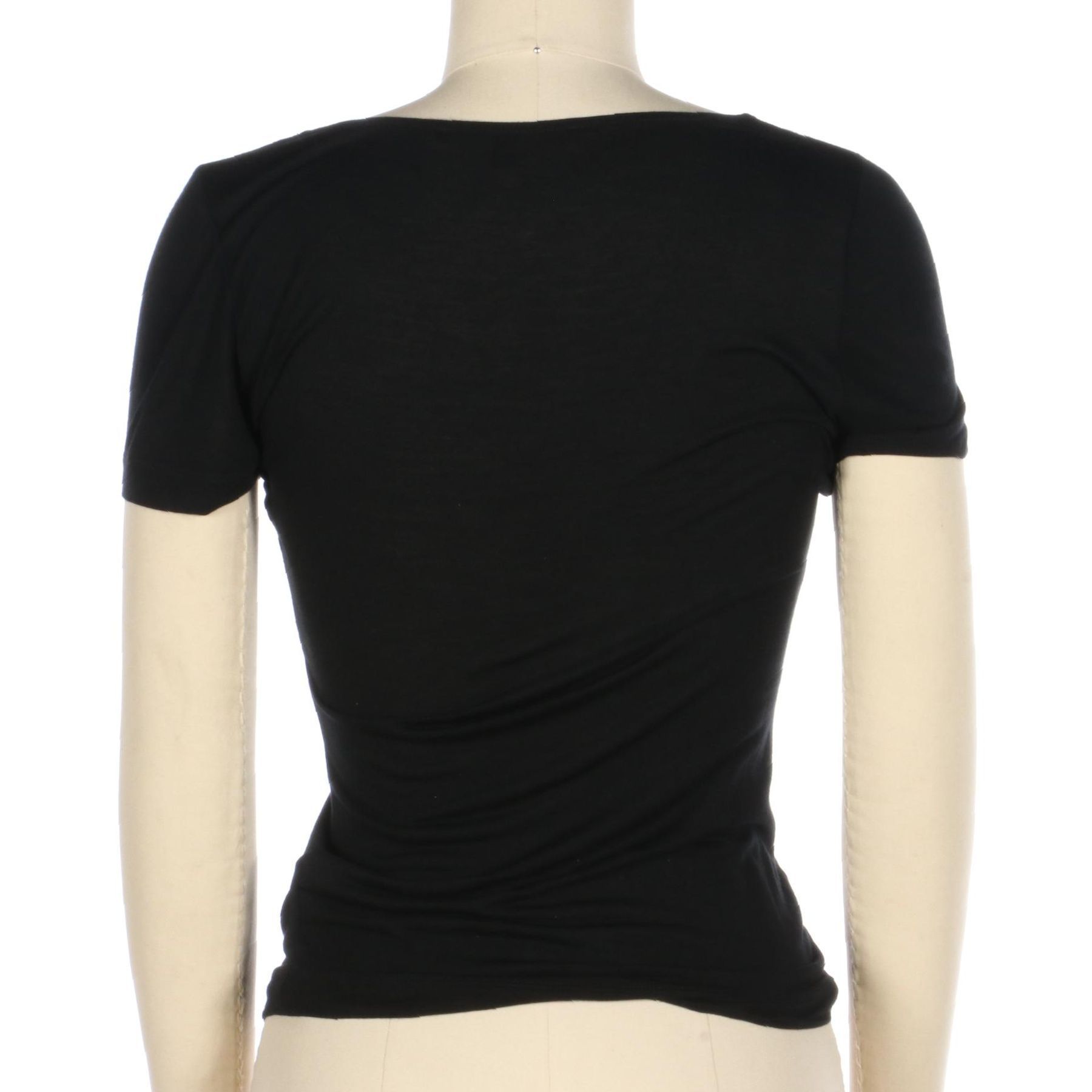 Gucci Short Sleeve Top with GG Zipper
