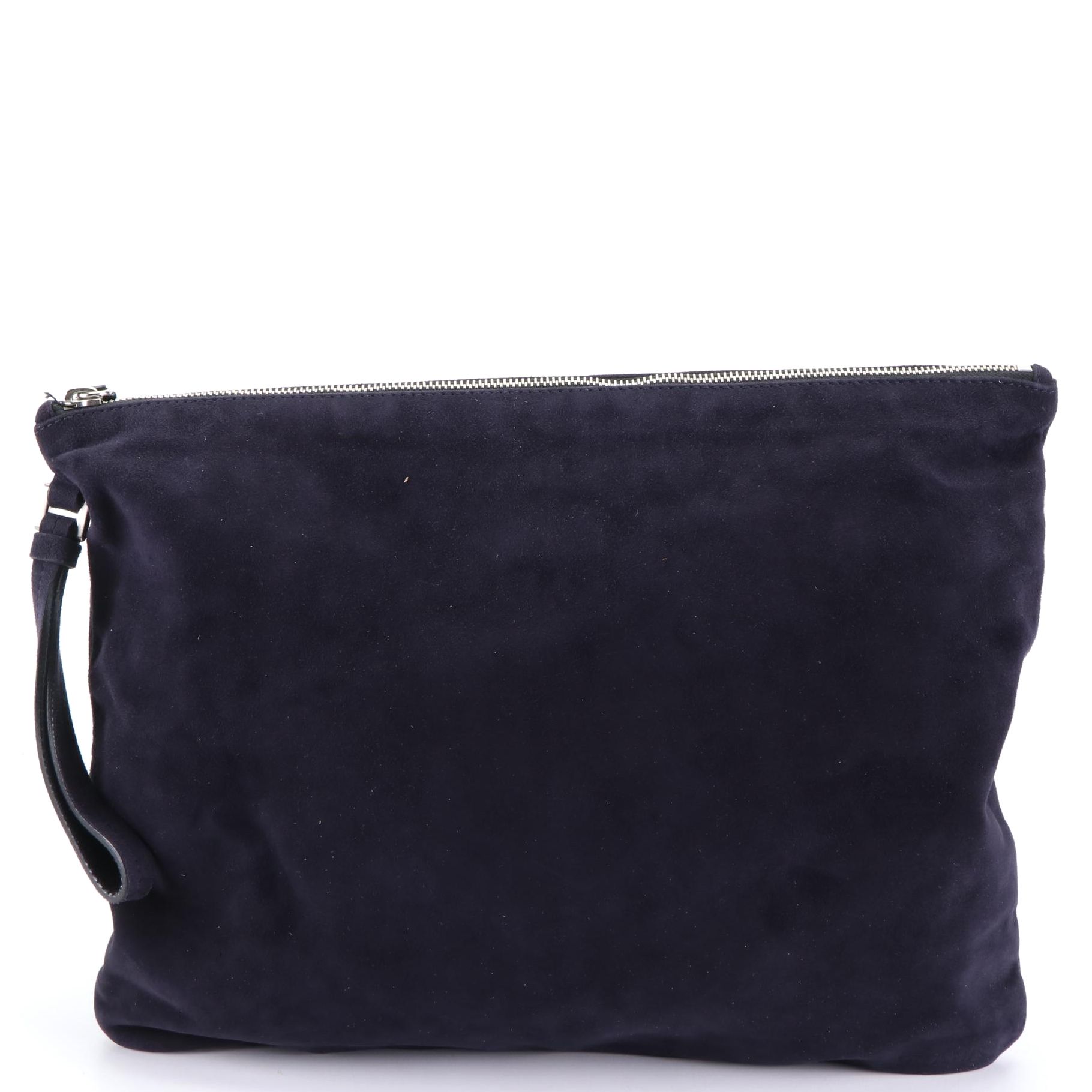 Prada Suede Zip Pouch