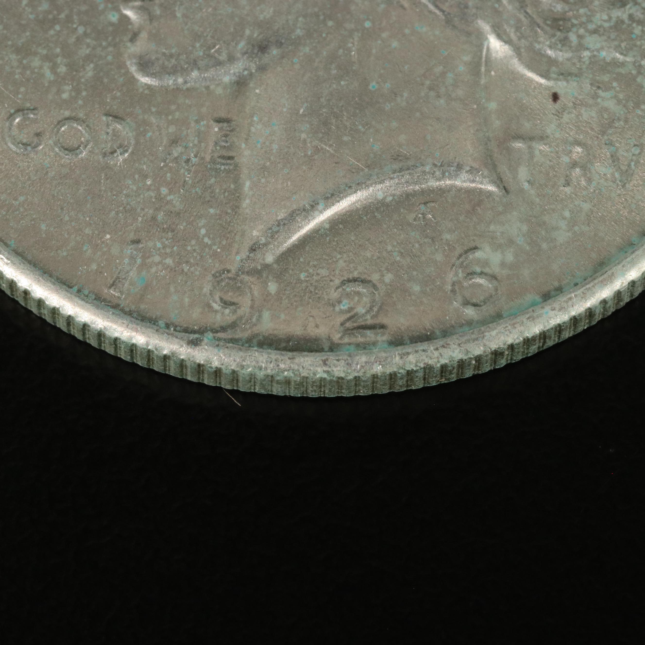 1926 Peace Silver Dollar
