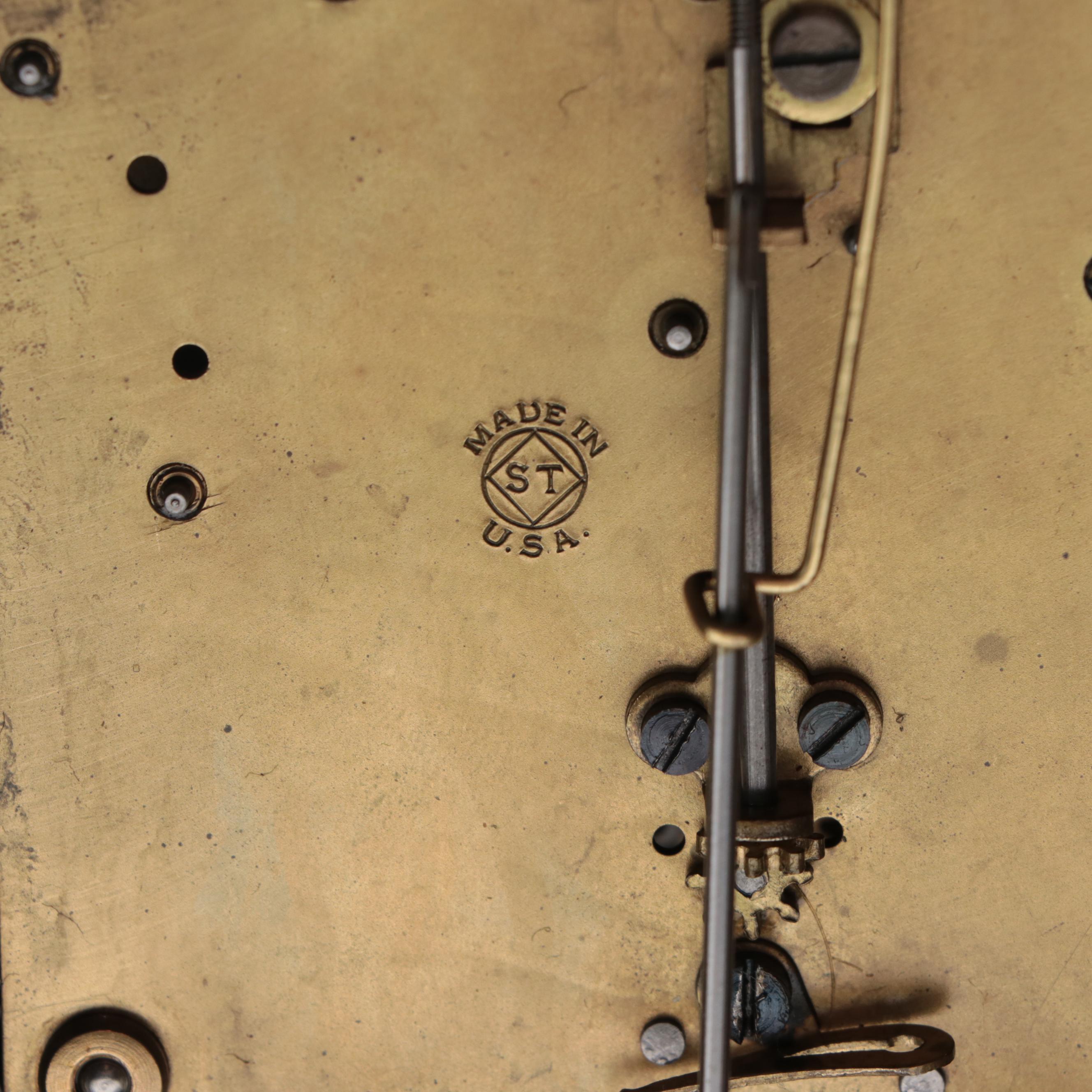 Seth Thomas Mahogany Beehive Clock, Early to Mid-20th Century