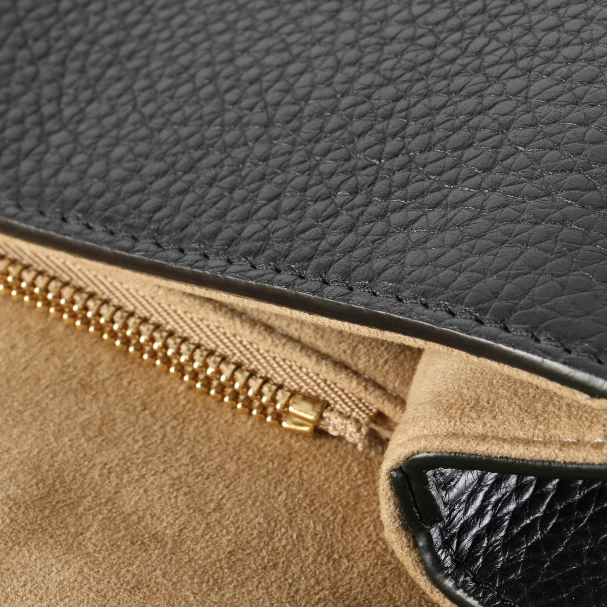 Louis Vuitton Volta Flap Bag in Black Taurillon Leather