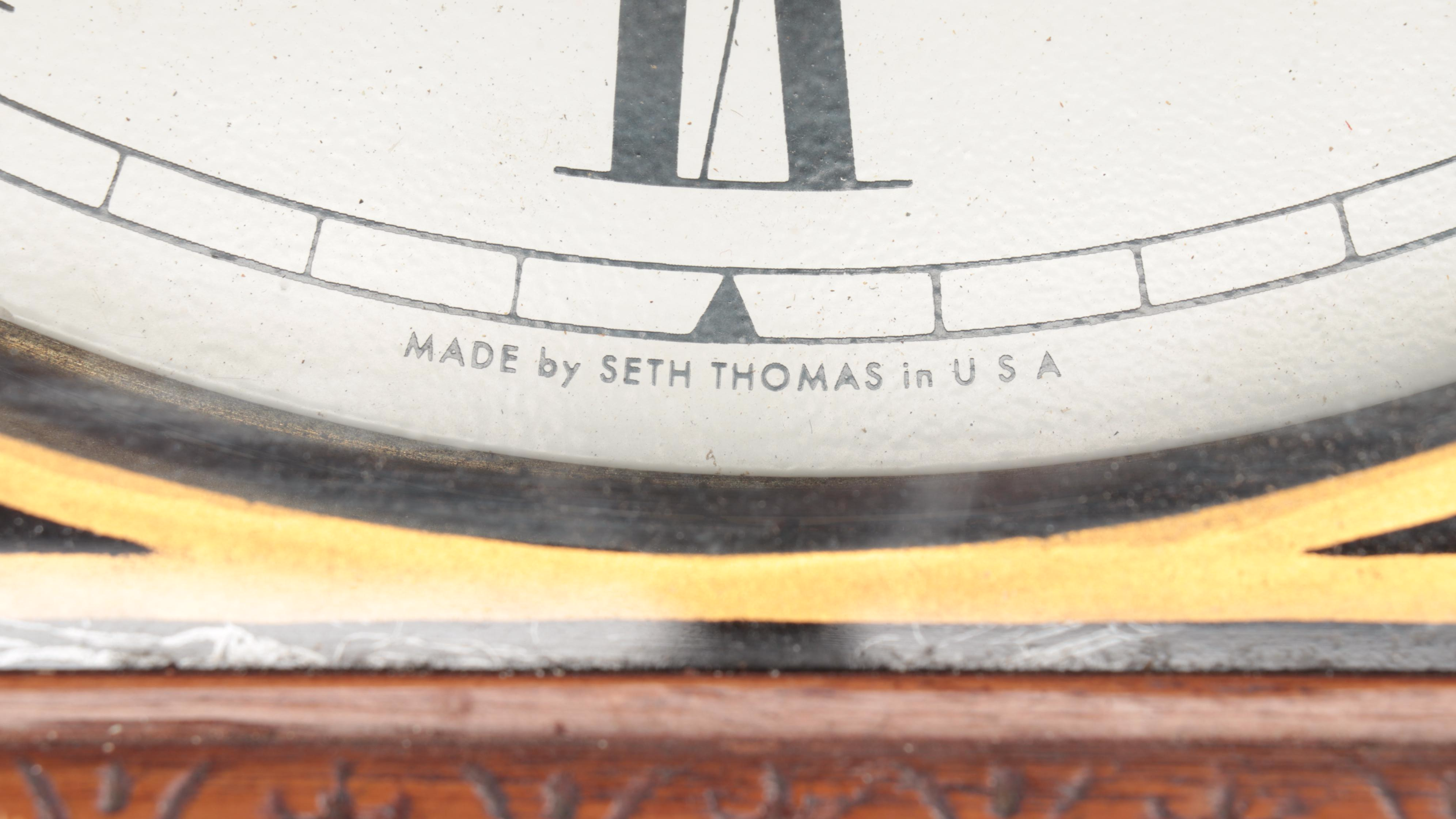 Seth Thomas Regulator Wall Clock