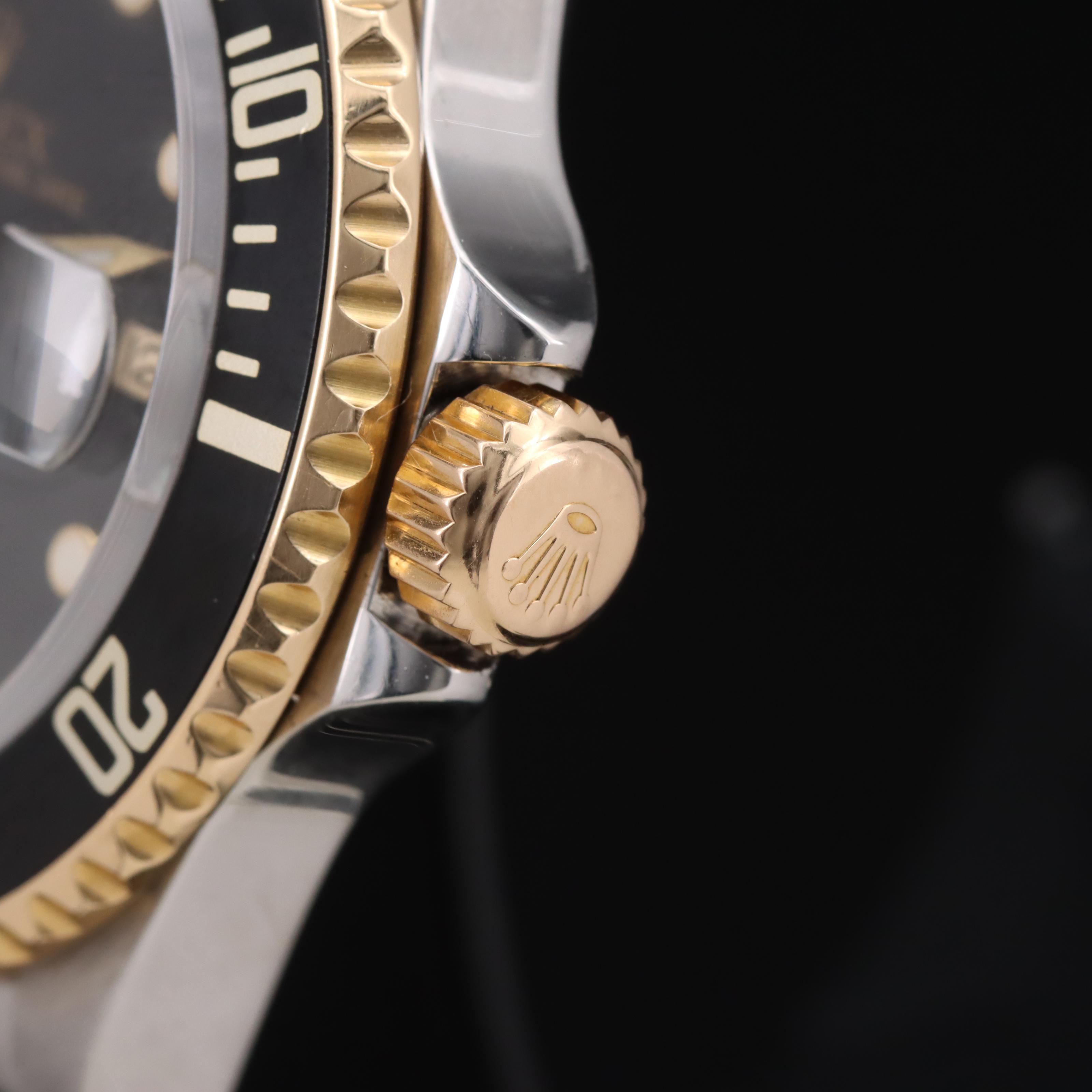 2000 Rolex Submariner 18K and Stainless Steel Watch