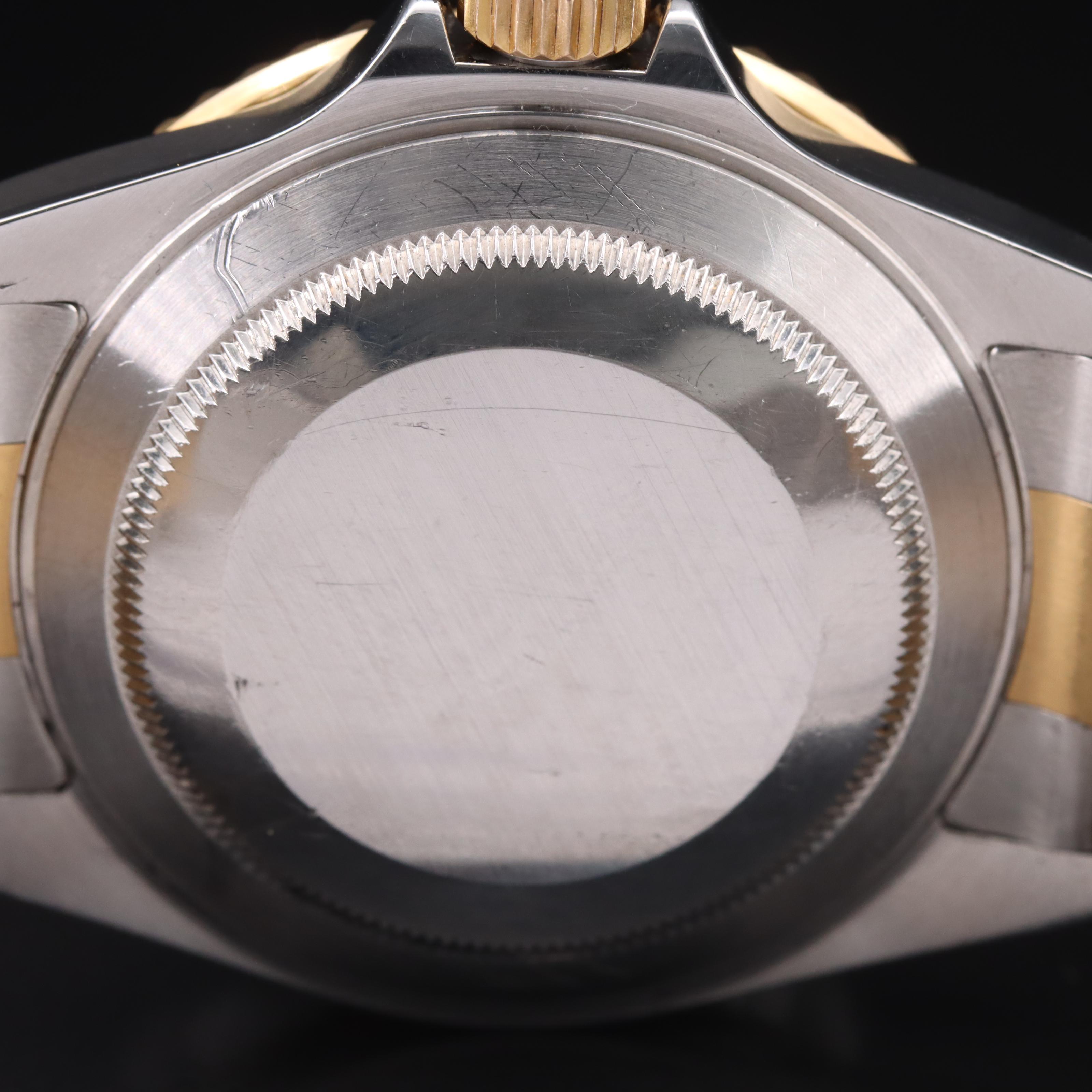 2000 Rolex Submariner 18K and Stainless Steel Watch