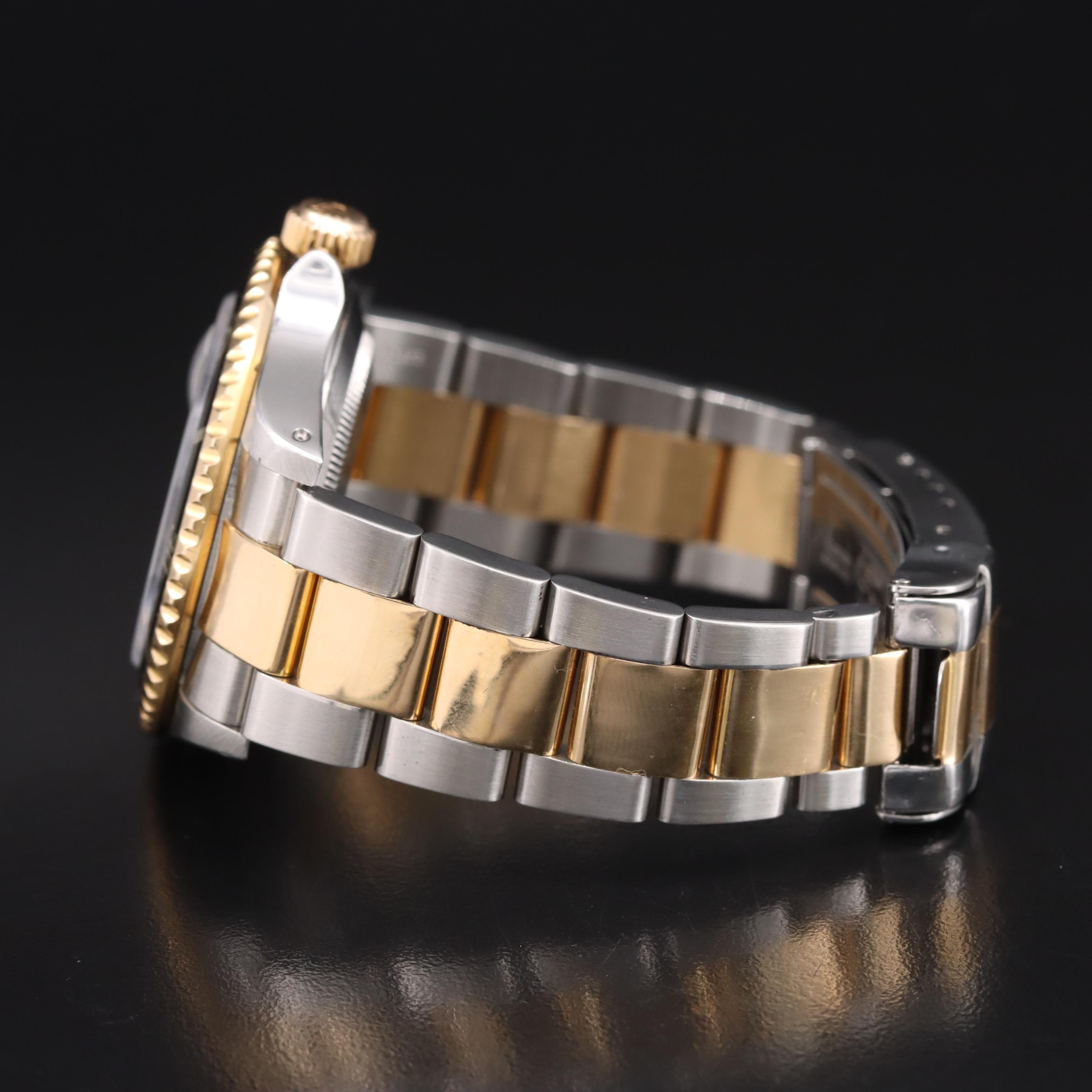 2000 Rolex Submariner 18K and Stainless Steel Watch