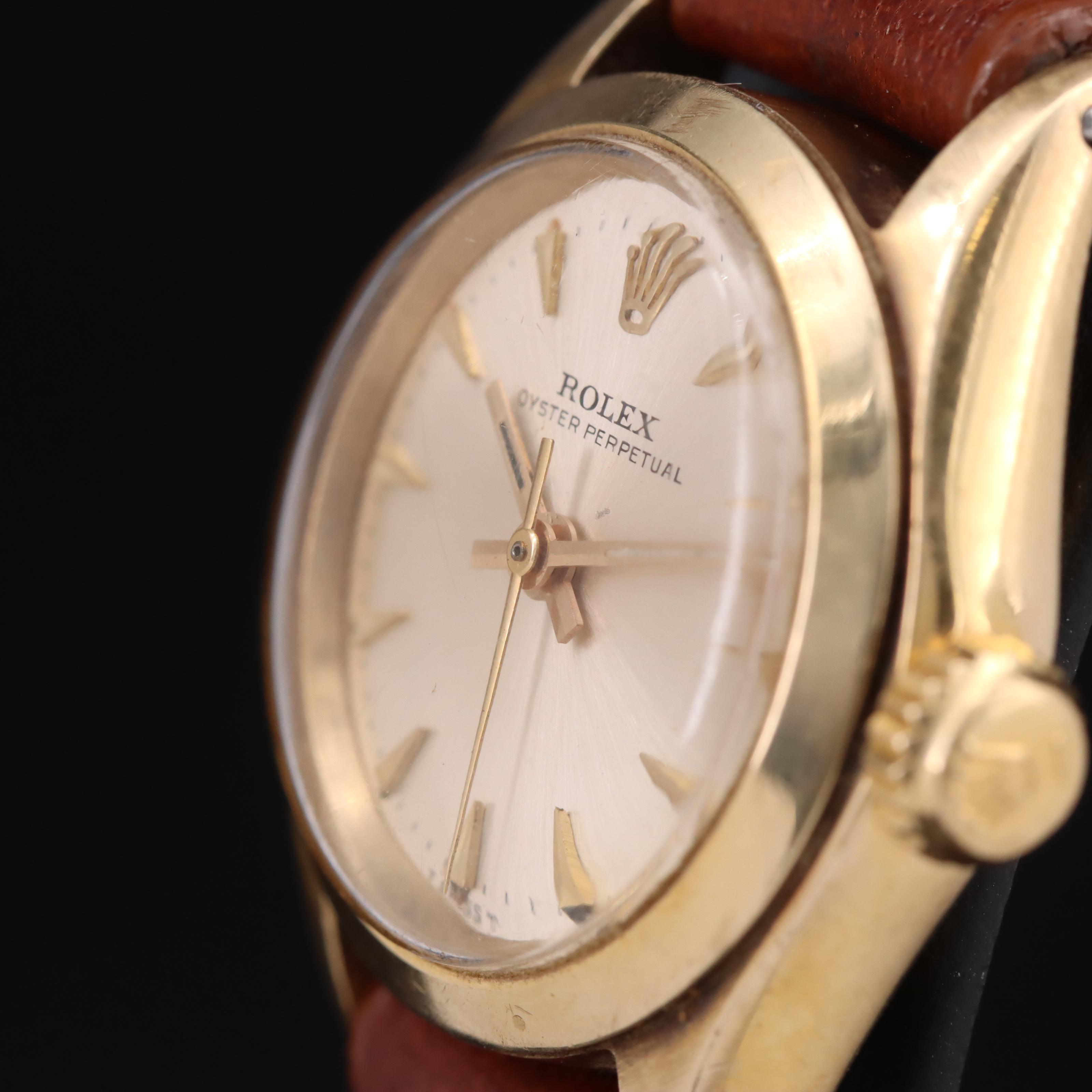 1966 14K Rolex Oyster Perpetual Watch
