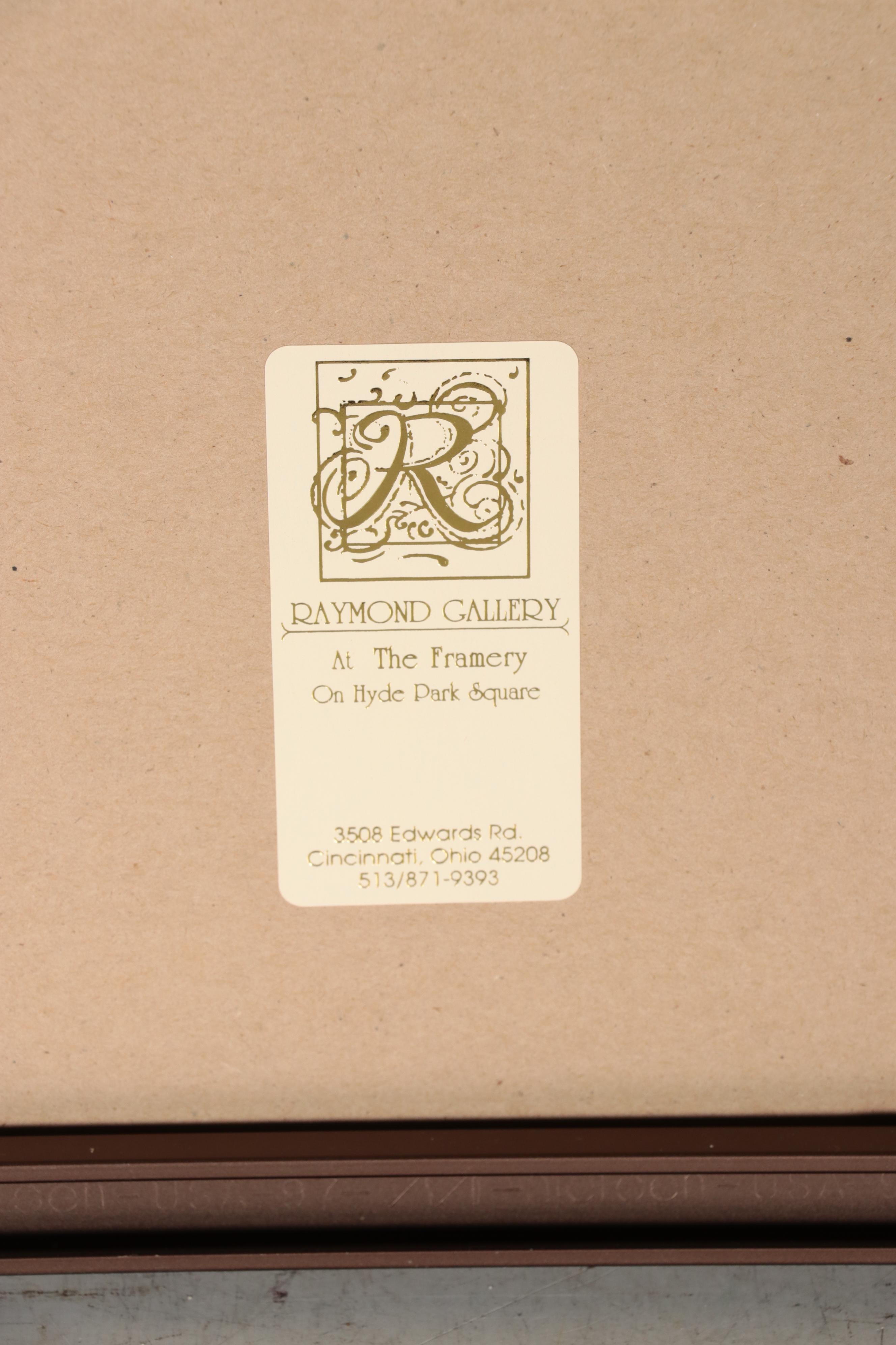 Offset Lithograph of Château Mouton Rothschild Wine Labels Poster