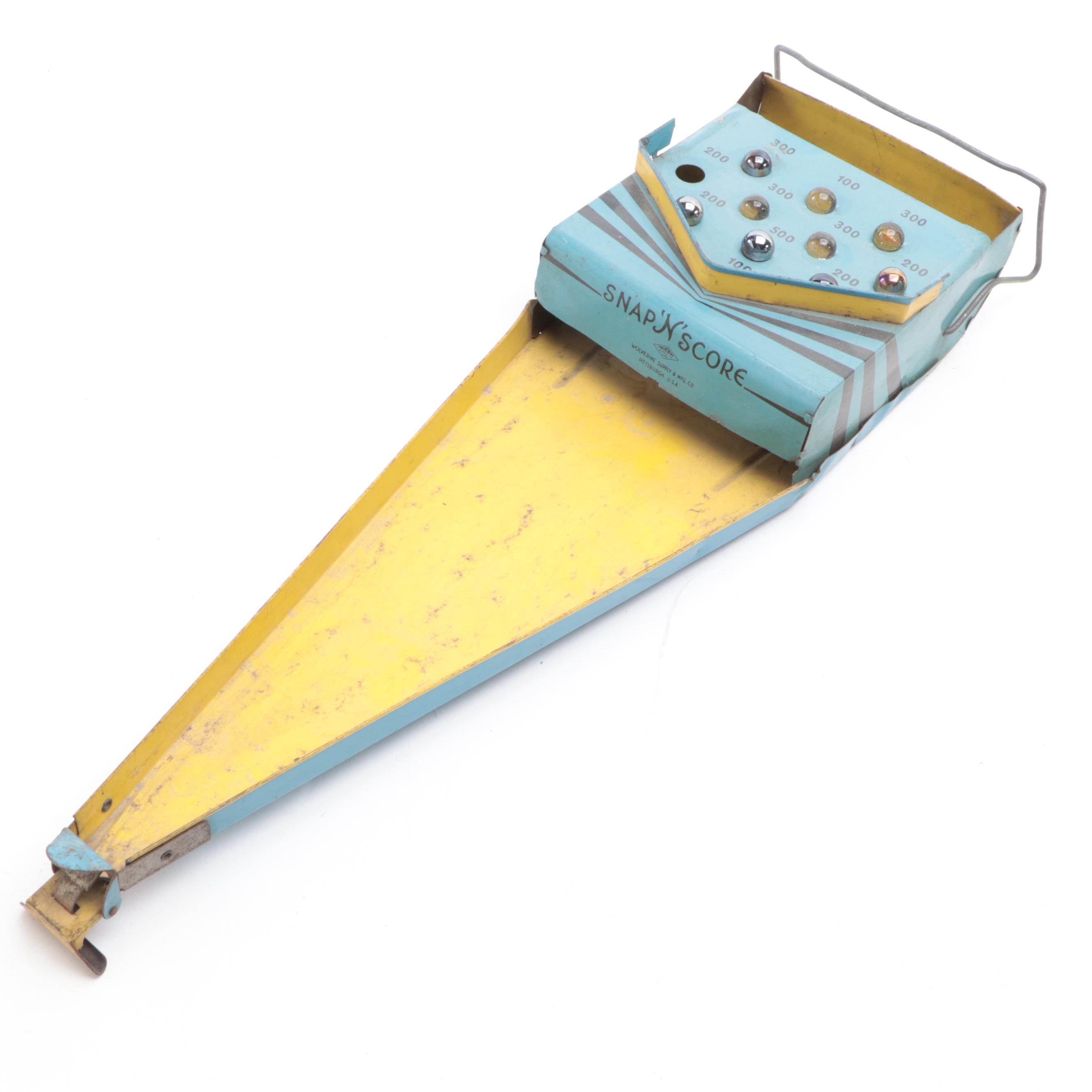 Wolverine Snap N' Score, Shoot-A-Loop Marble Games, Marbles and More