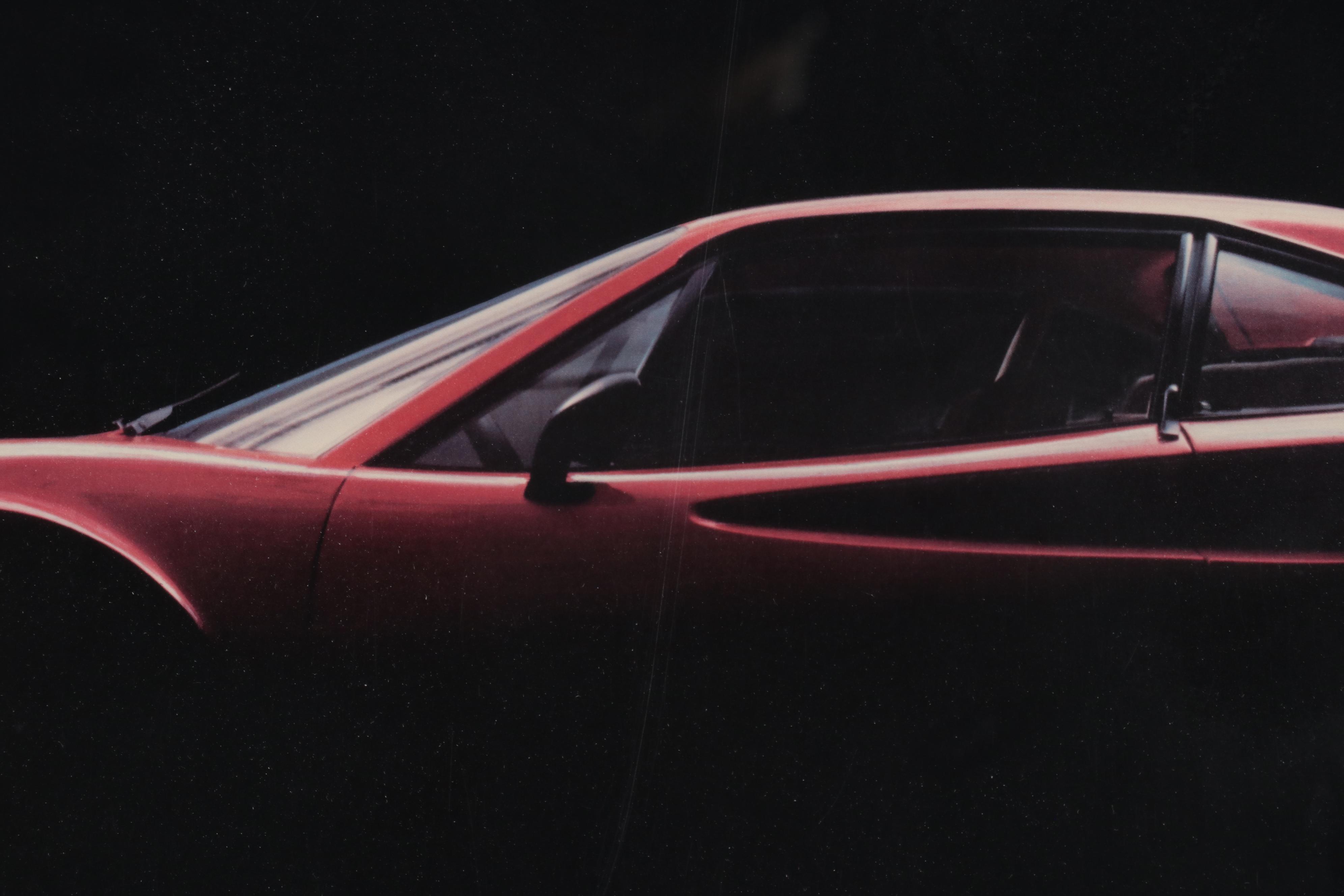 Offset Lithograph After Rick McBride of Ferrari Poster "Decisions Decisions"