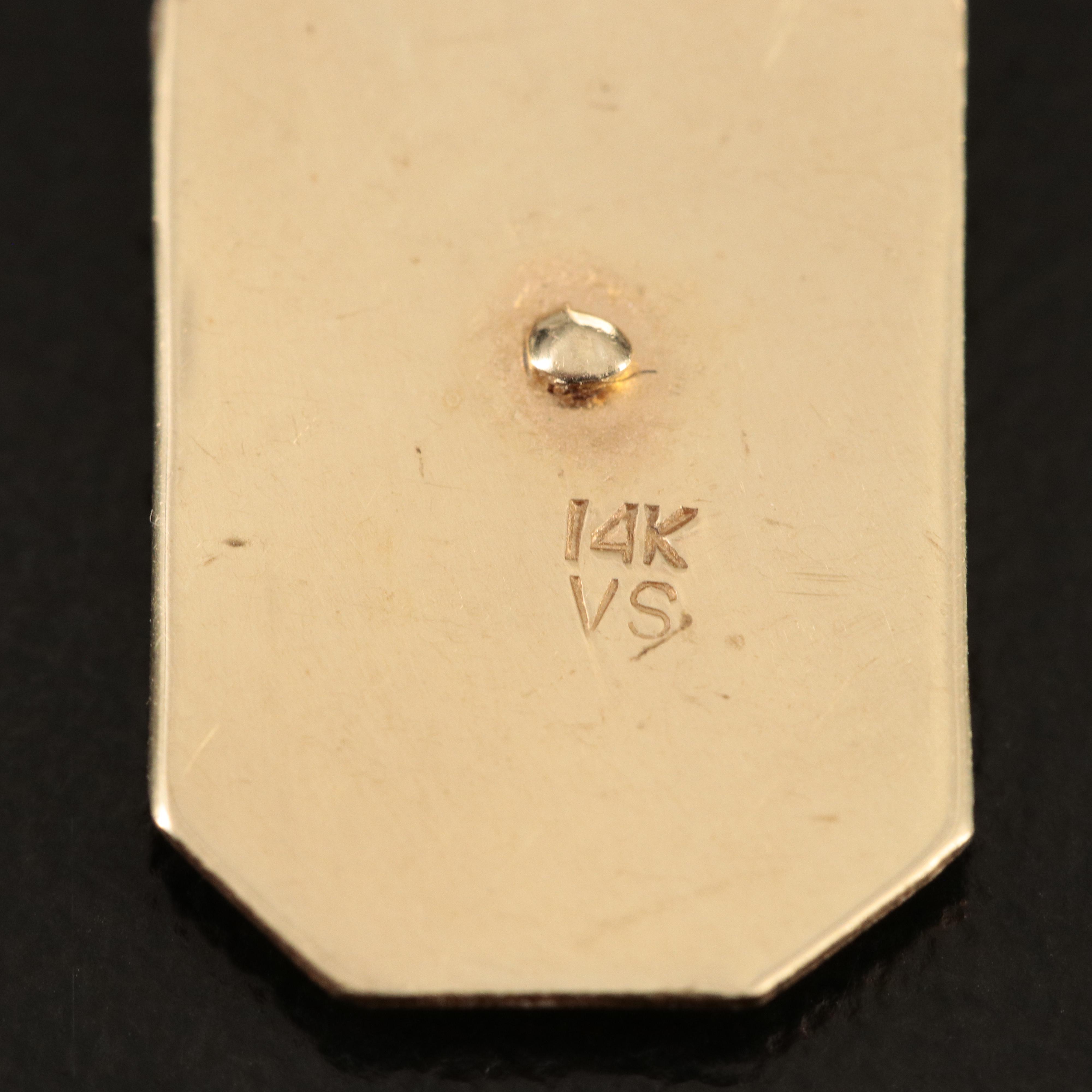 14K Religious Pendant