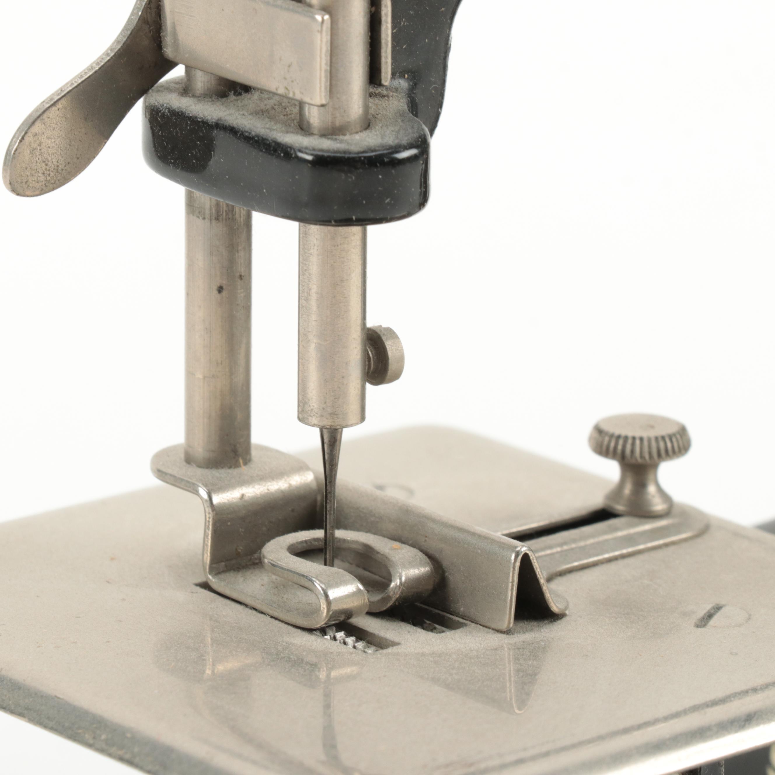 Singer "For the Girls" Child's Sewing Machine with Singer Tray and Ephemera