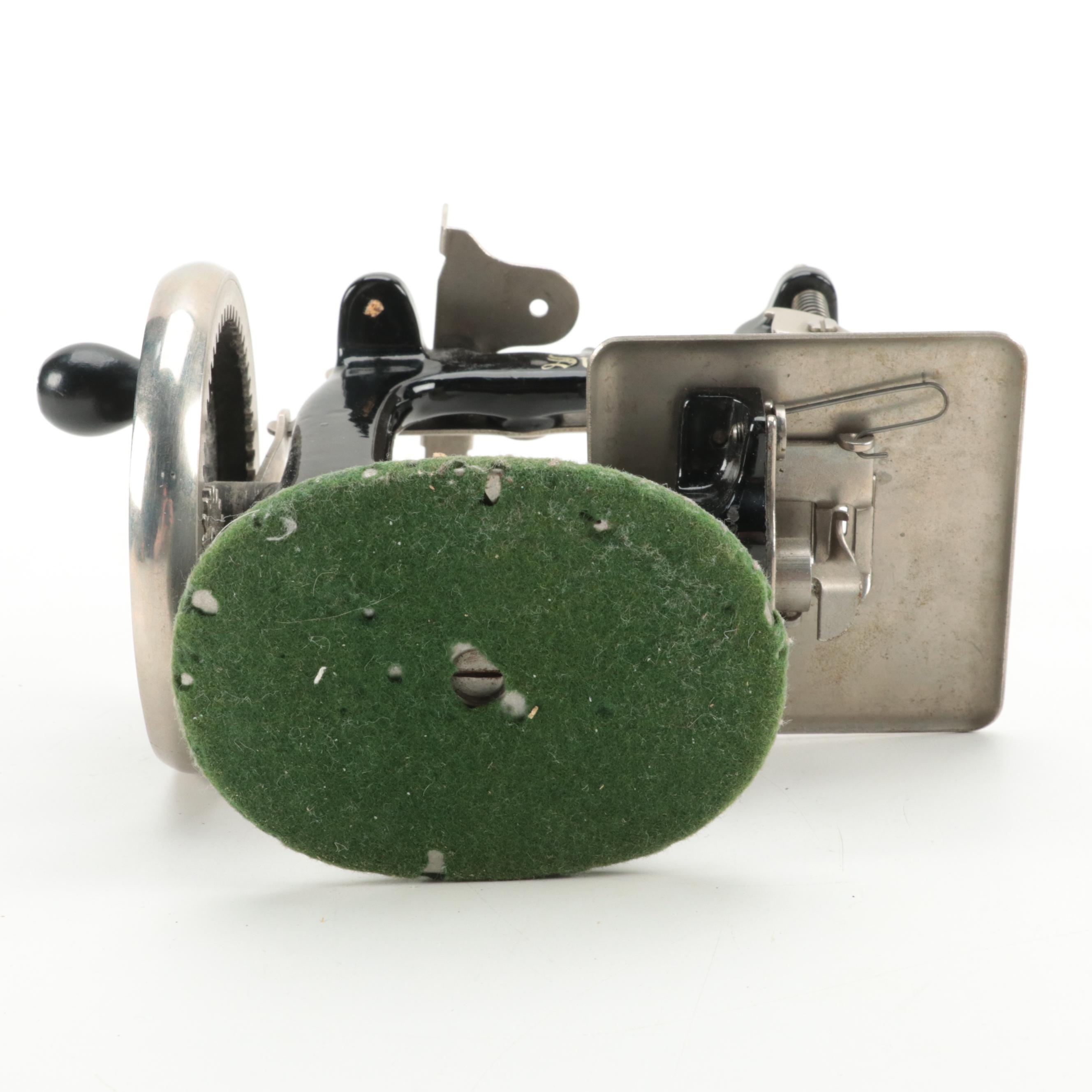 Singer "For the Girls" Child's Sewing Machine with Singer Tray and Ephemera