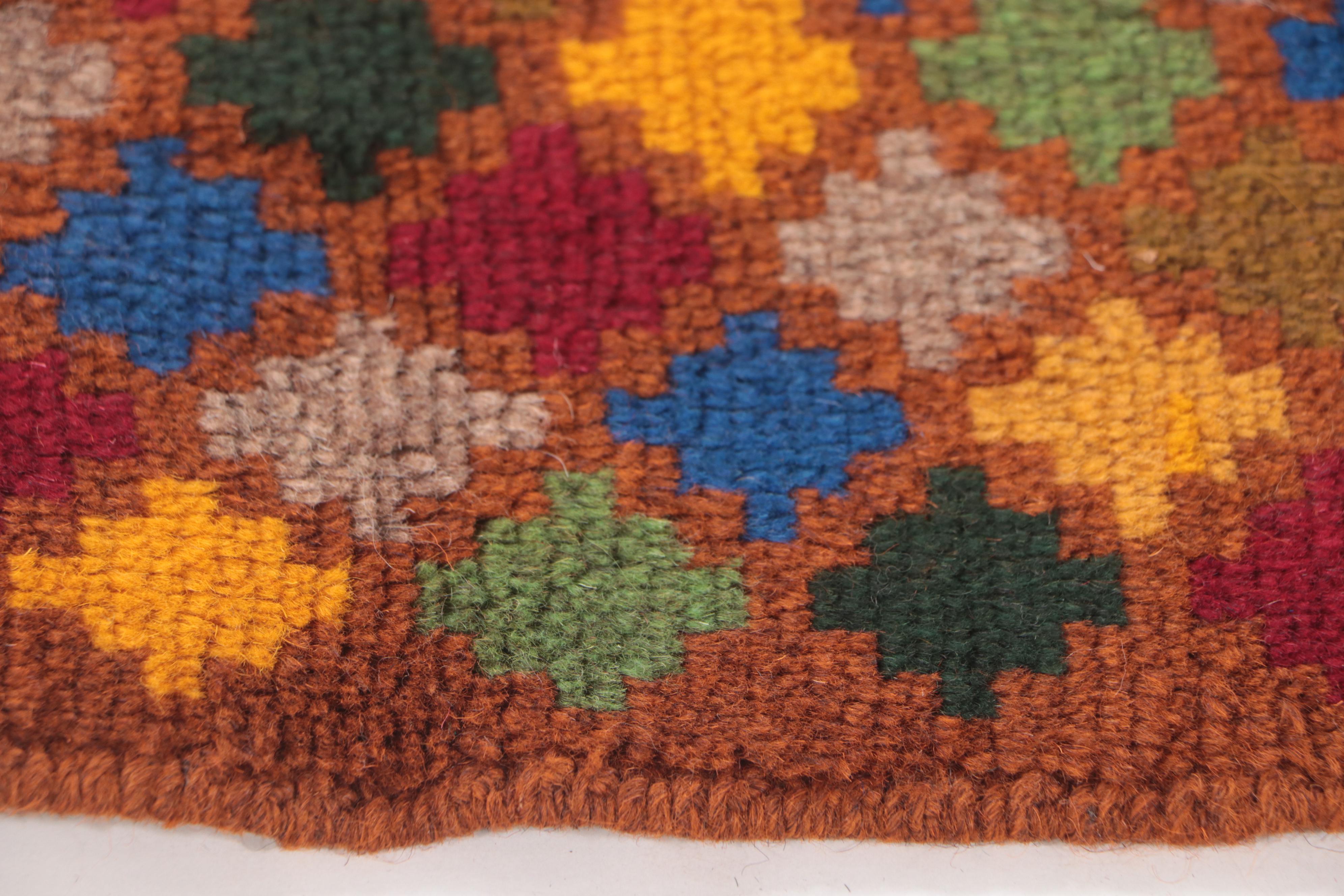 3'10 x 6'2 Hand-Knotted Persian Gabbeh Area Rug