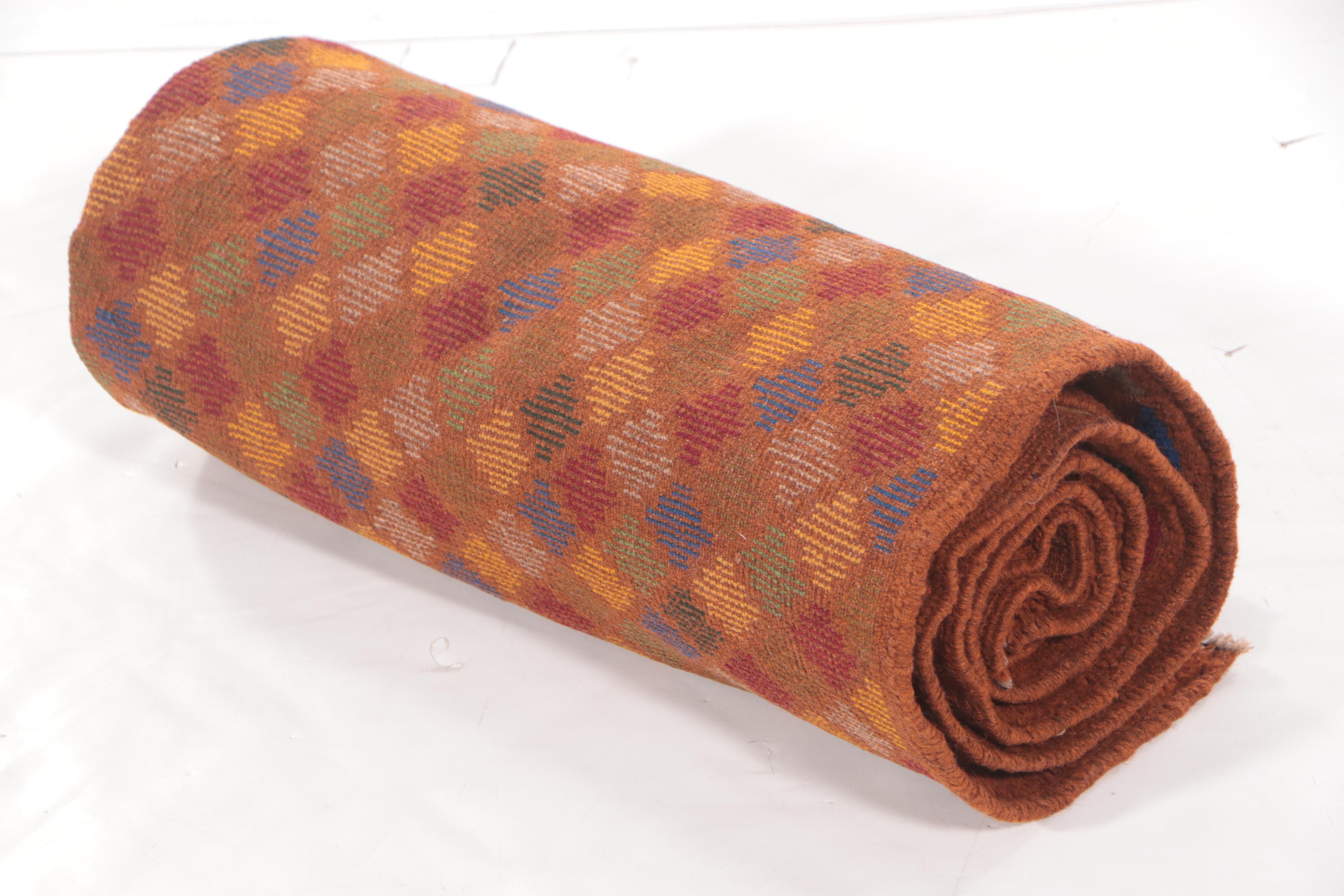 3'10 x 6'2 Hand-Knotted Persian Gabbeh Area Rug