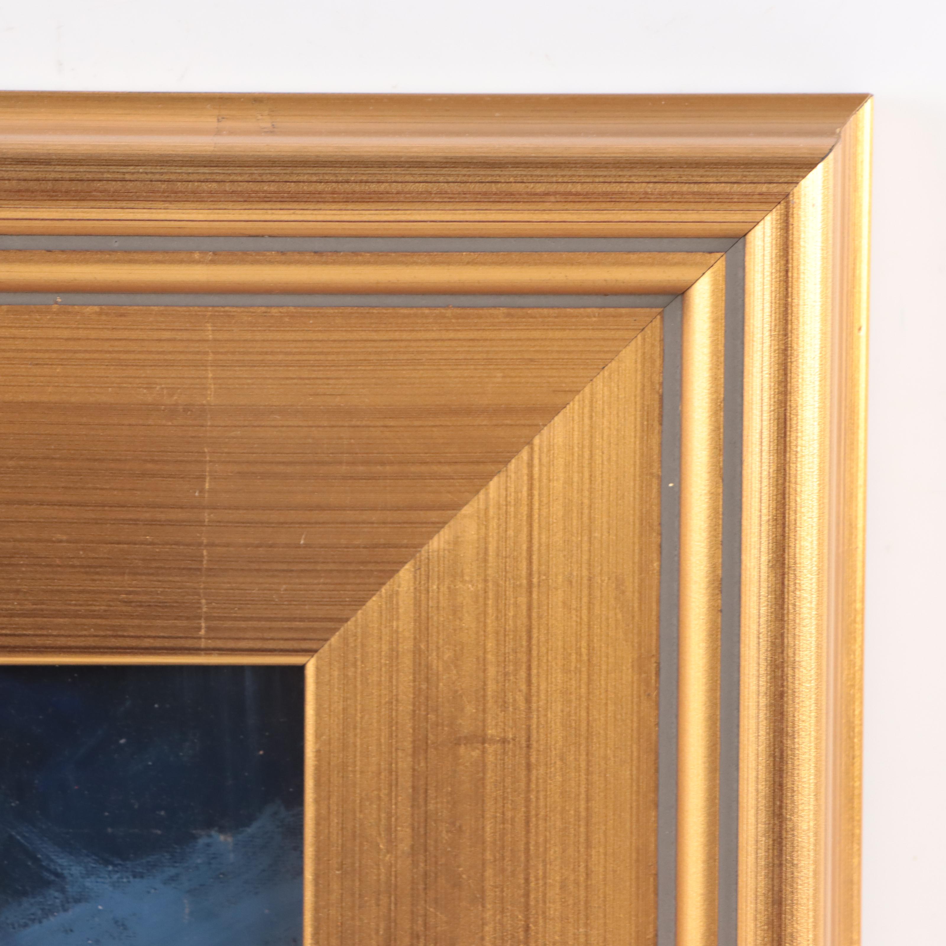 Anne Thouthip Still Life Acrylic Painting of Lemon, 21st Century