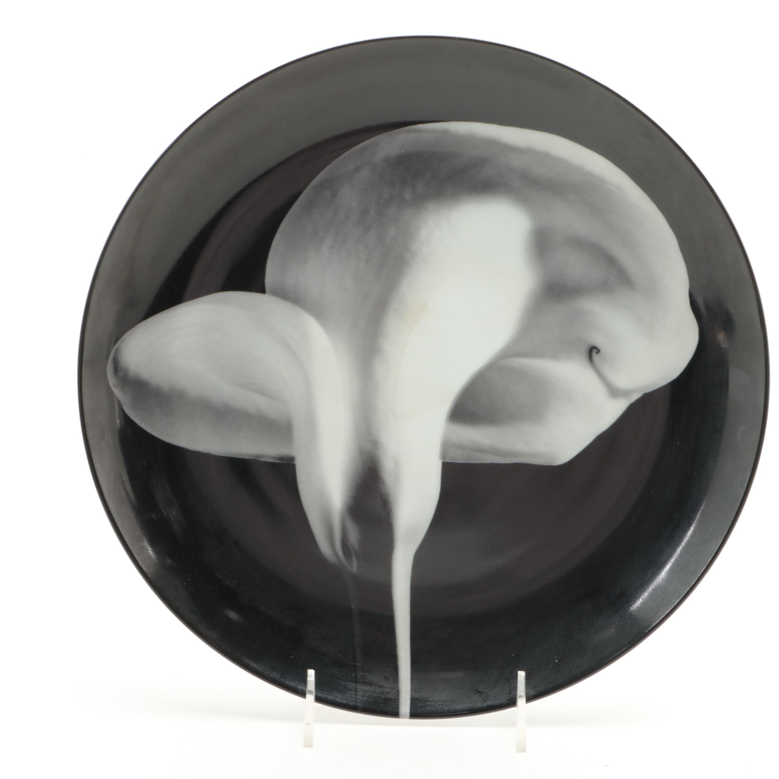 Robert Mapplethorpe for Swid Powell "Calla Lily" and "Flower" Plates