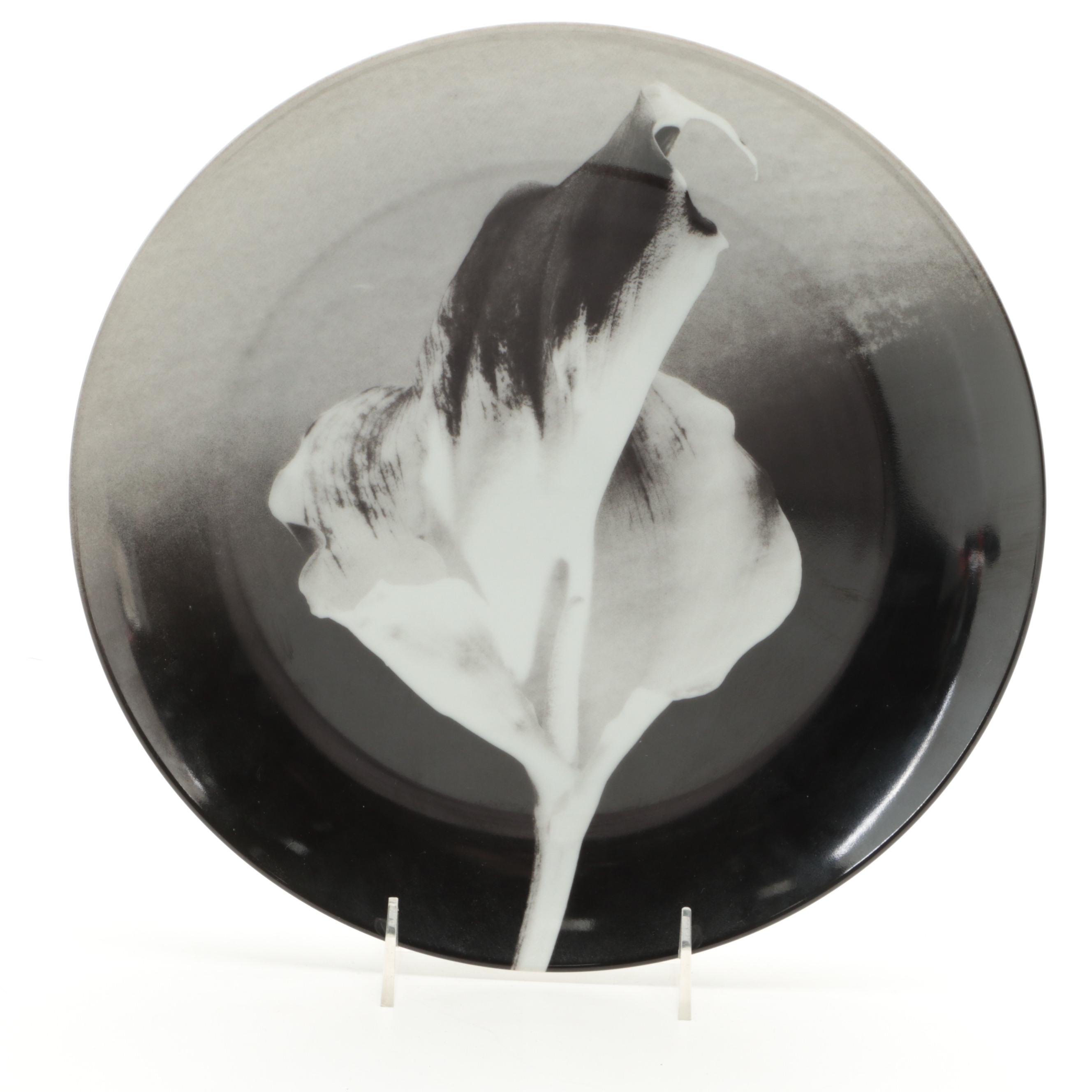 Robert Mapplethorpe for Swid Powell "Calla Lily" and "Flower" Plates