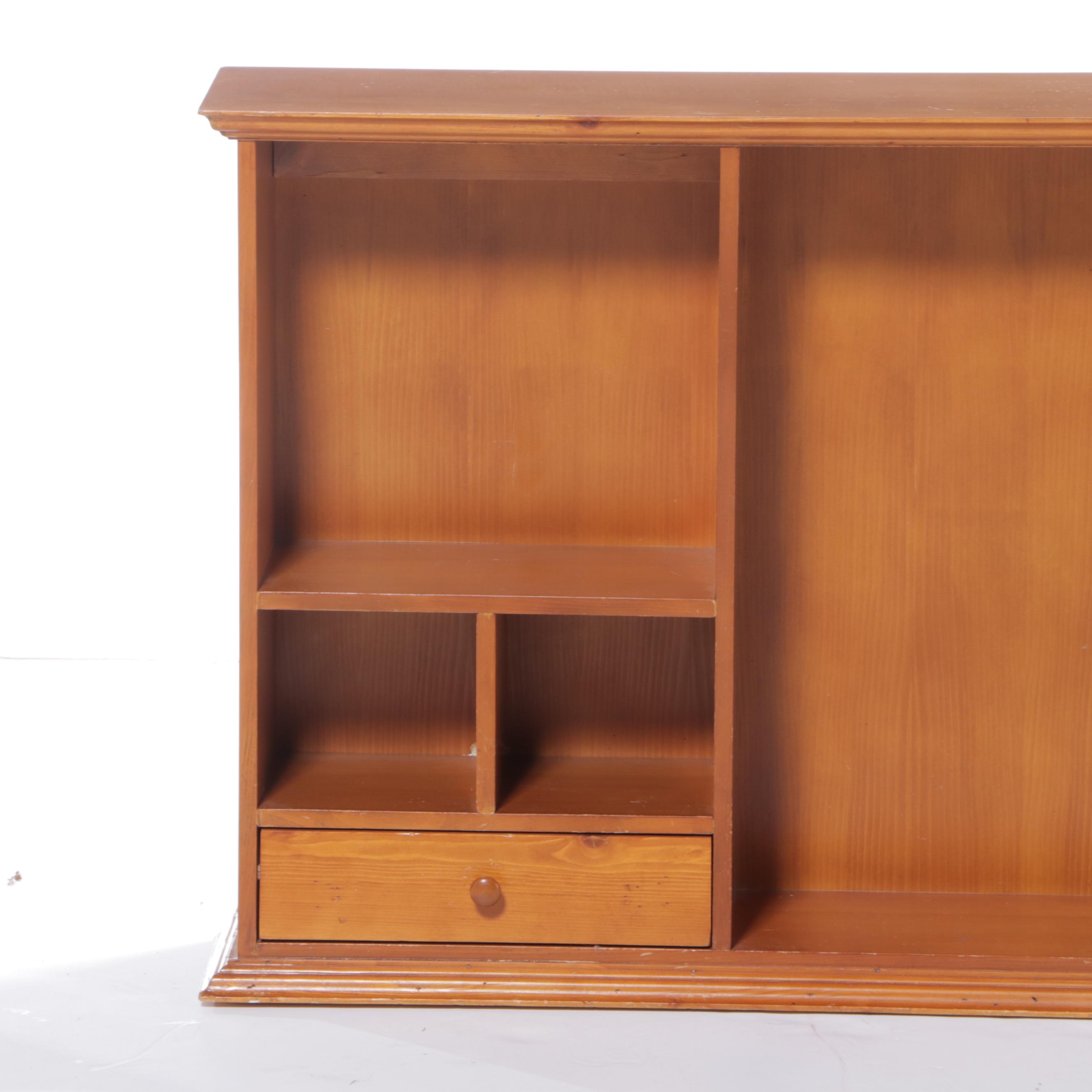 Pottery Barn Wooden Wall-Mounted Secretary Organizer