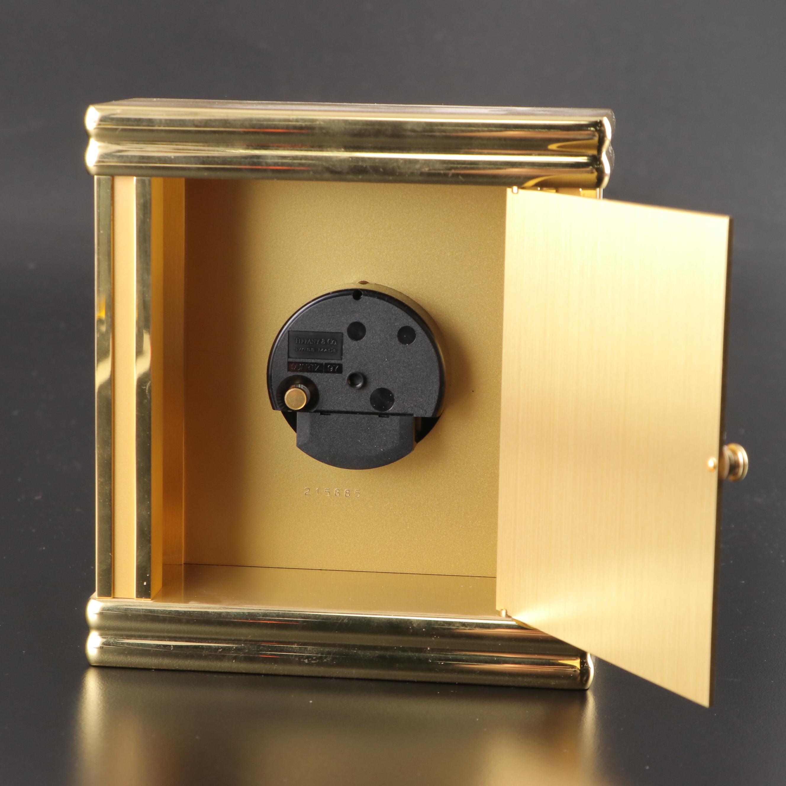 Tiffany & Co. "Atlas" Mantel Clock