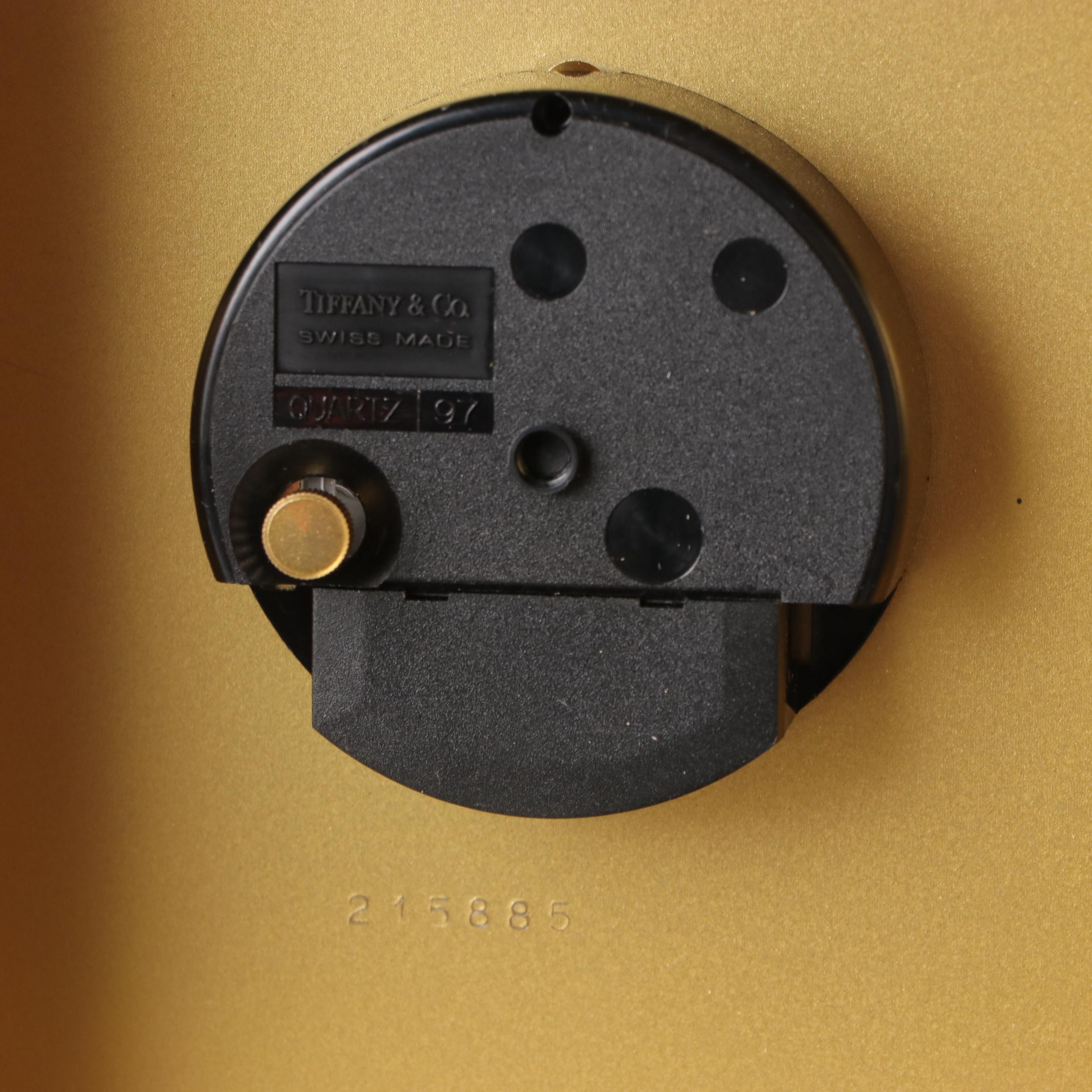 Tiffany & Co. "Atlas" Mantel Clock