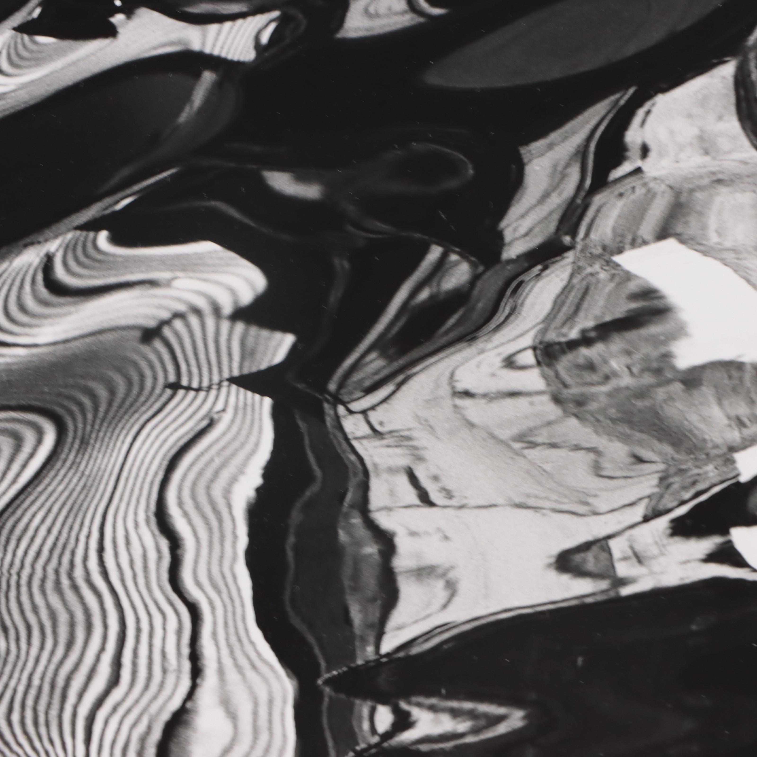 Brett Weston Abstract Silver-Gelatin Photograph "Reflections," 1973