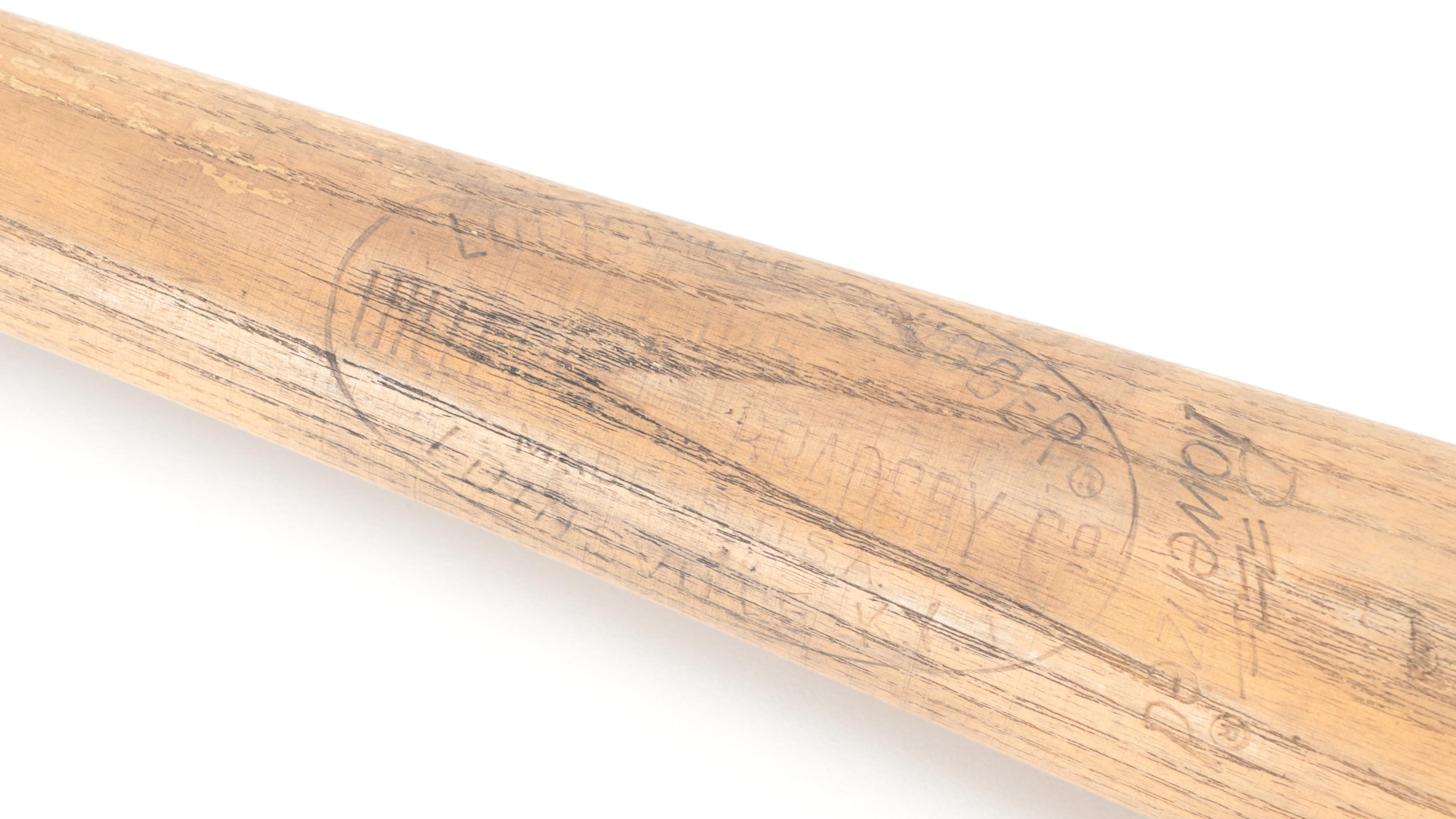 Jackie Robinson Hillerich & Bradsby Wooden Baseball Bat, Brooklyn Dodgers, 1950s