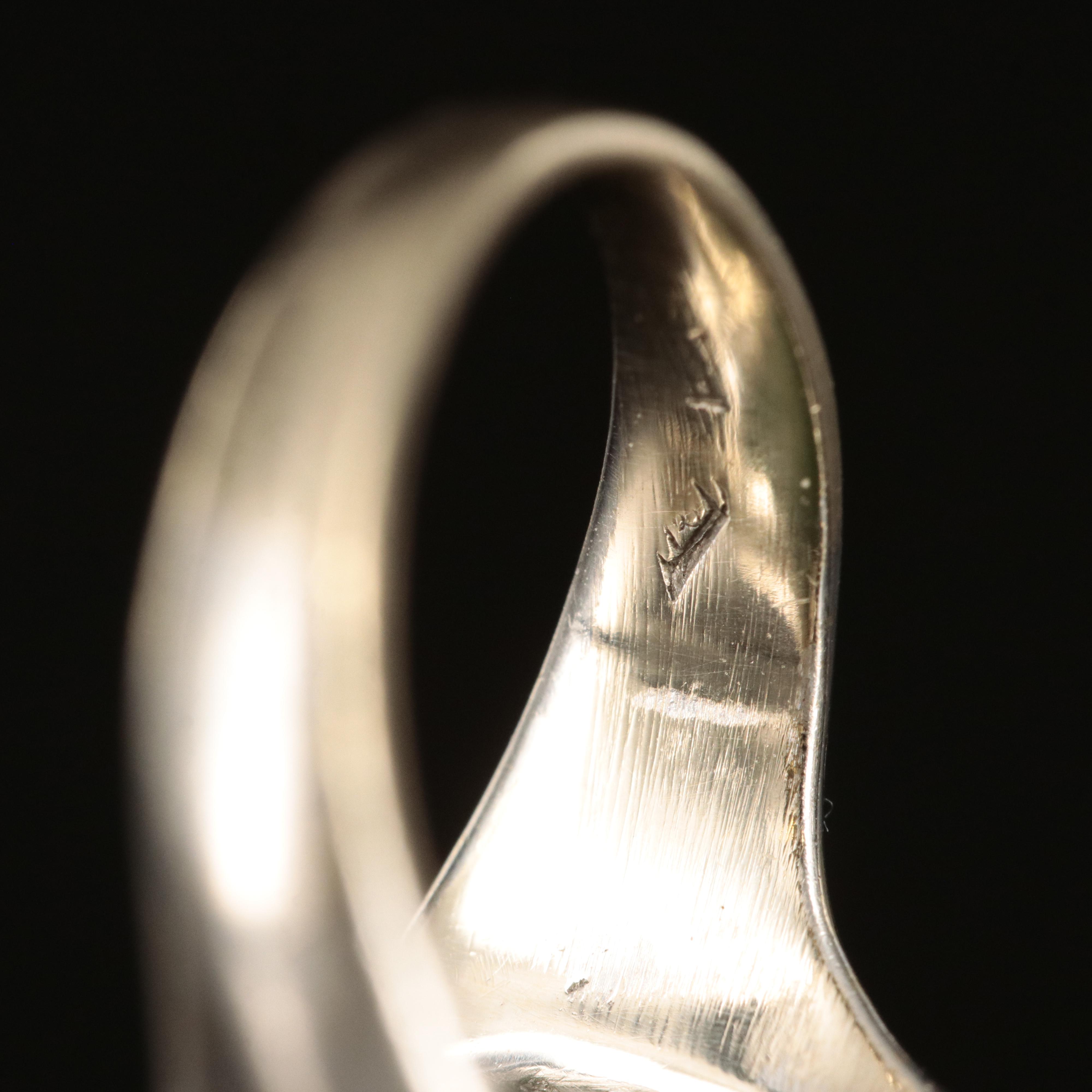 14K Nephrite and 1.05 CTW Diamond Ring