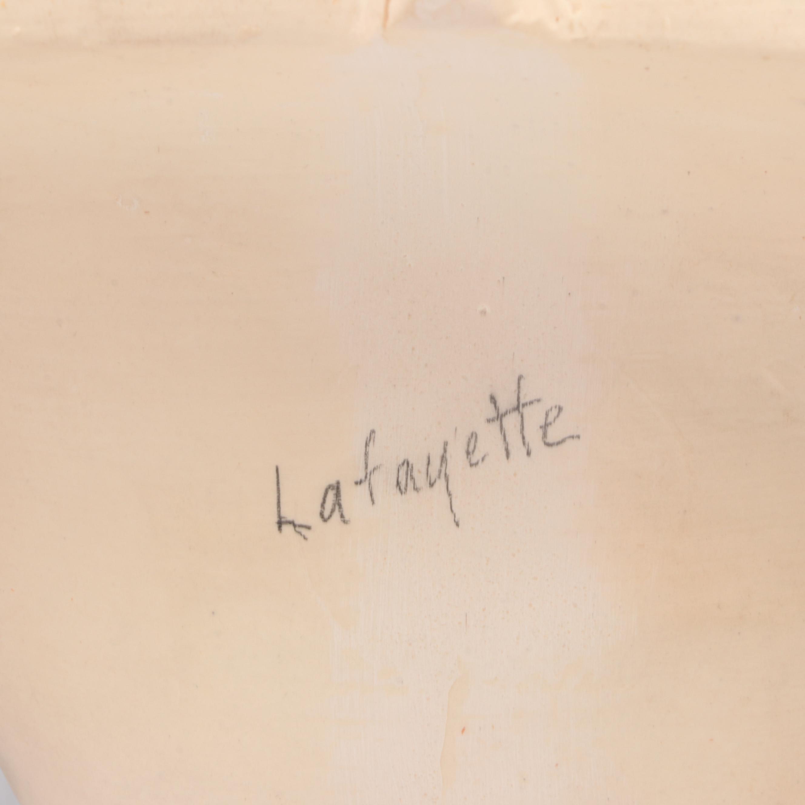 Busts of Lafayette, Edward VIII and President Lyndon B. Johnson