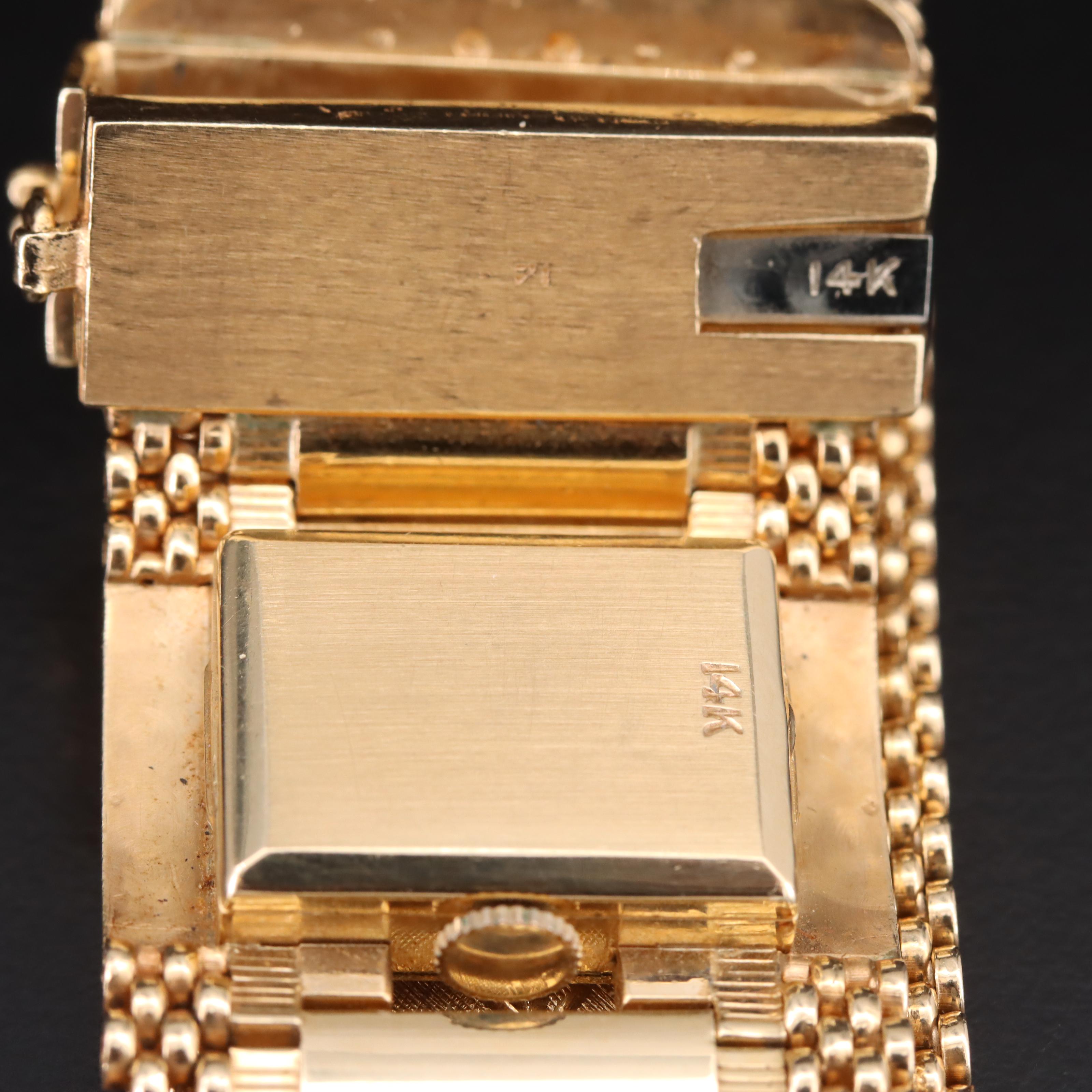 Vintage 14K Sapphire and Pearl Jarretière Bracelet and Jos Boillat Watch