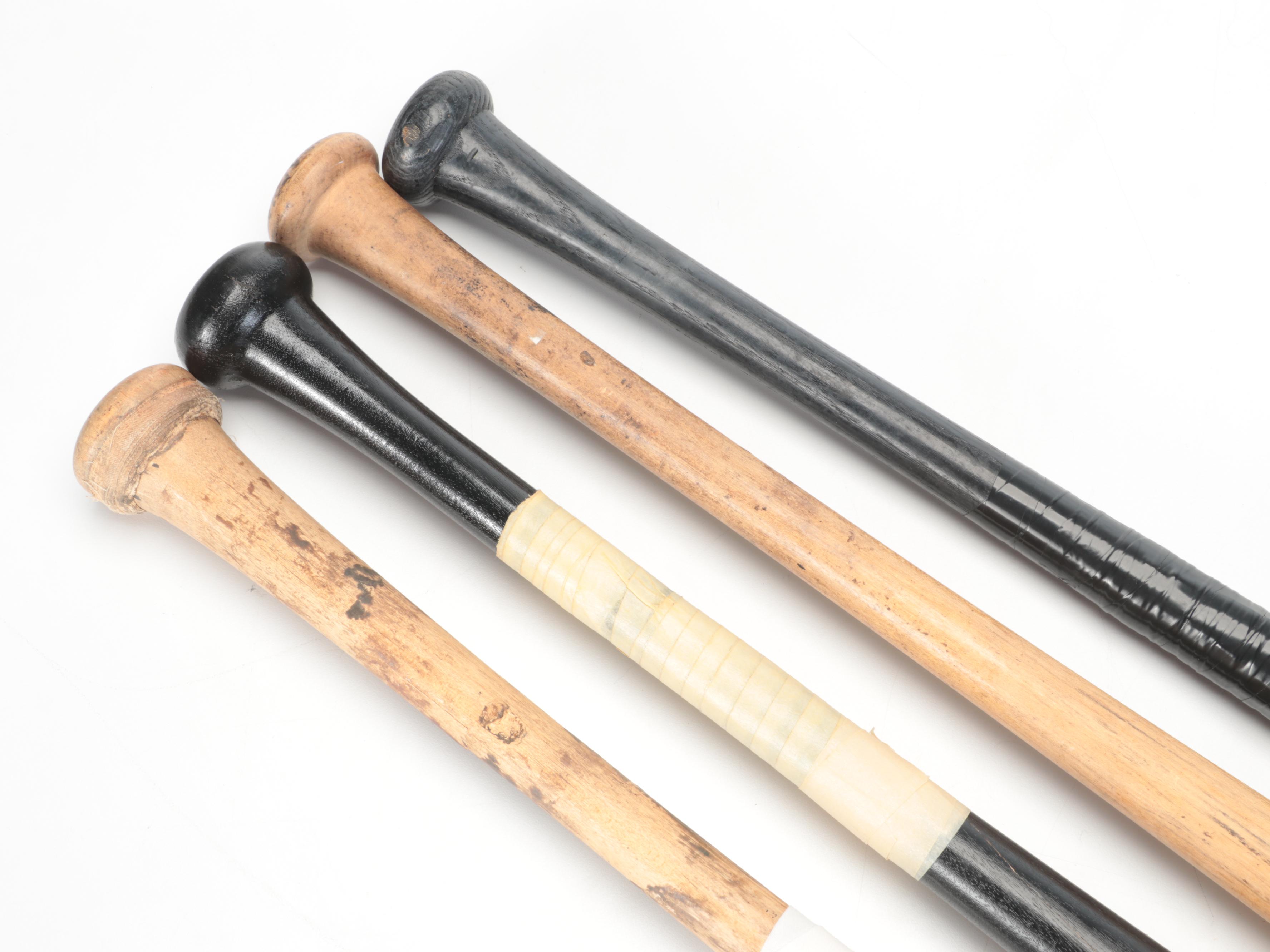 Travis Wood Game Used Bat, Anderson Signed Bat, and More, Cincinnati Reds