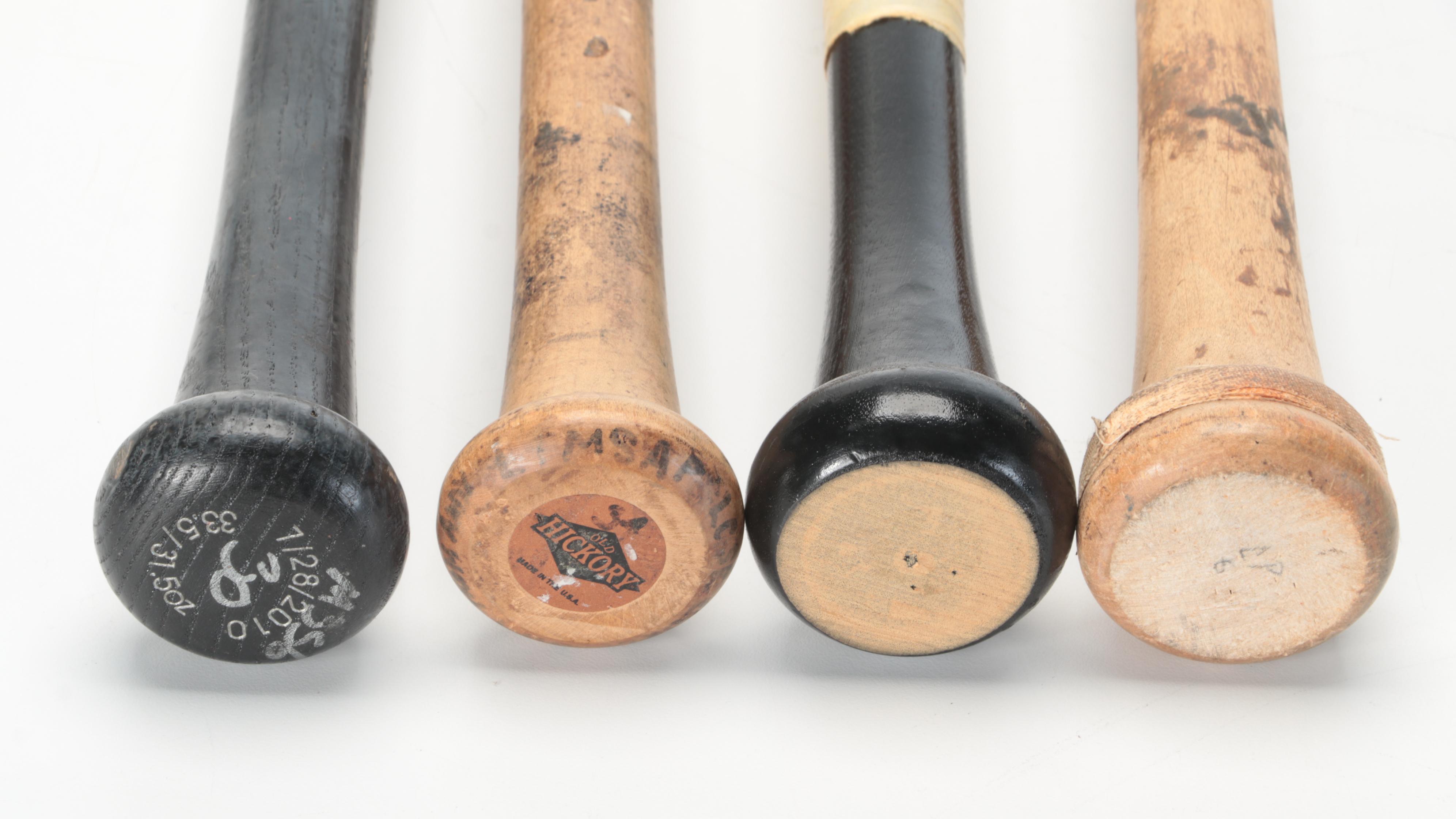 Travis Wood Game Used Bat, Anderson Signed Bat, and More, Cincinnati Reds