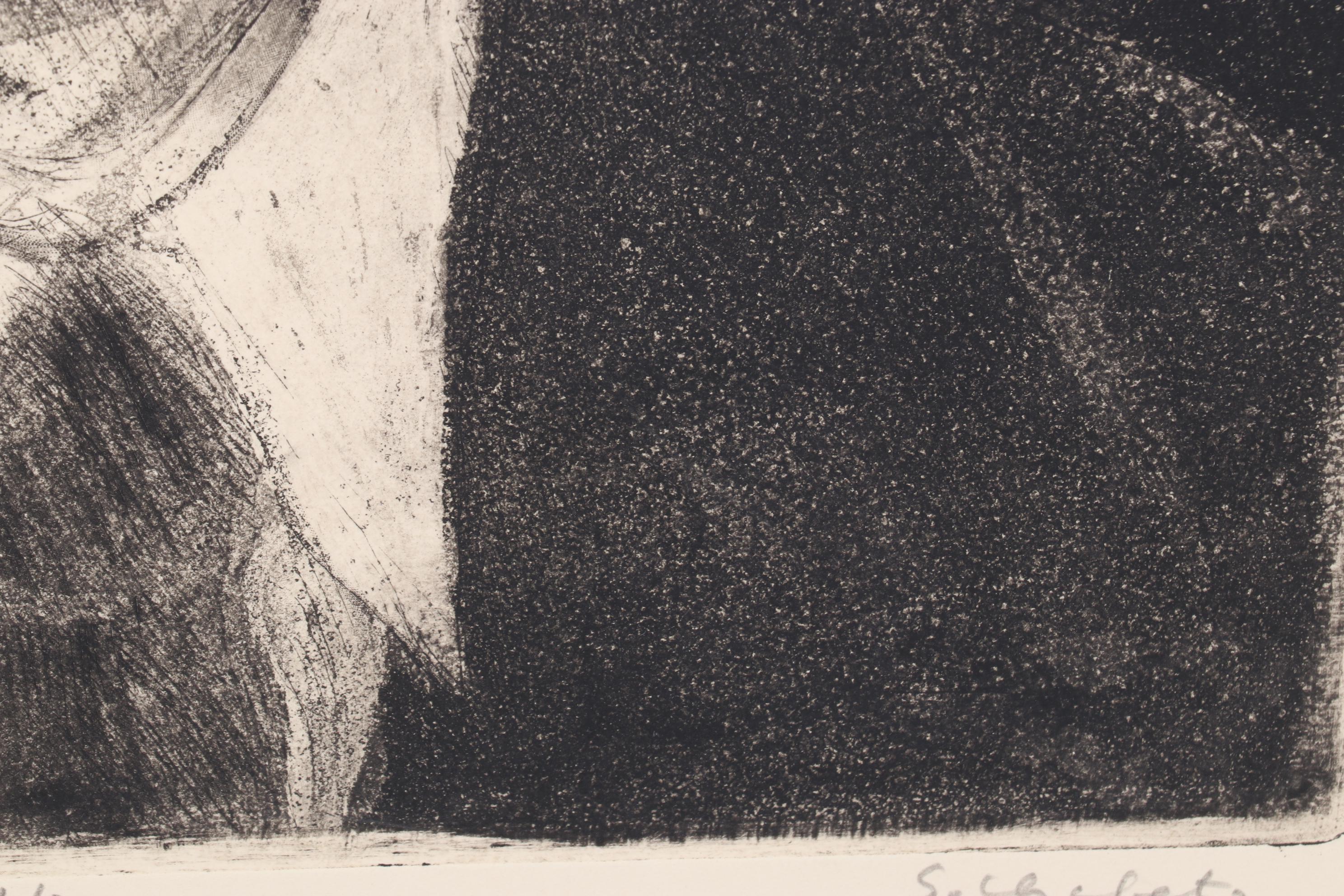 Sidney Chafetz Etching "Orwell," 1984