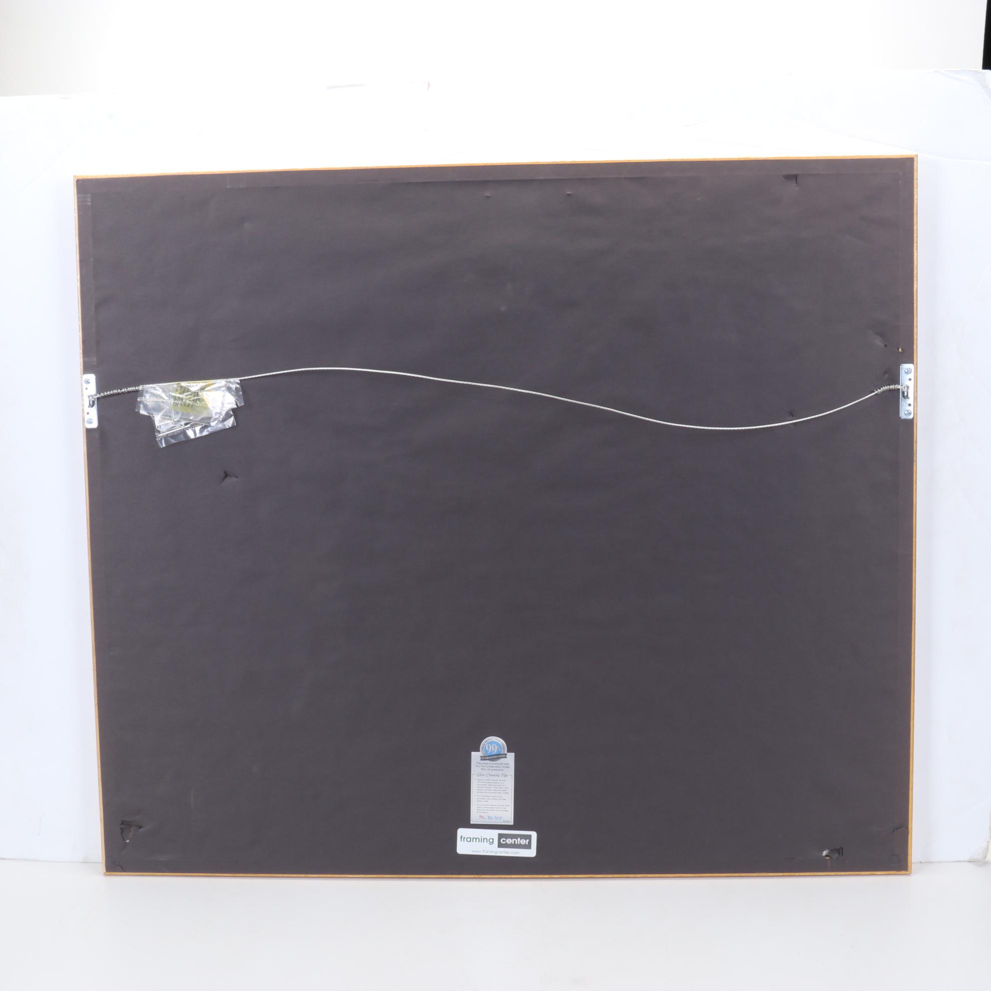 Emerson Burkhart Watercolor Painting of Rural Buildings, Mid-20th Century