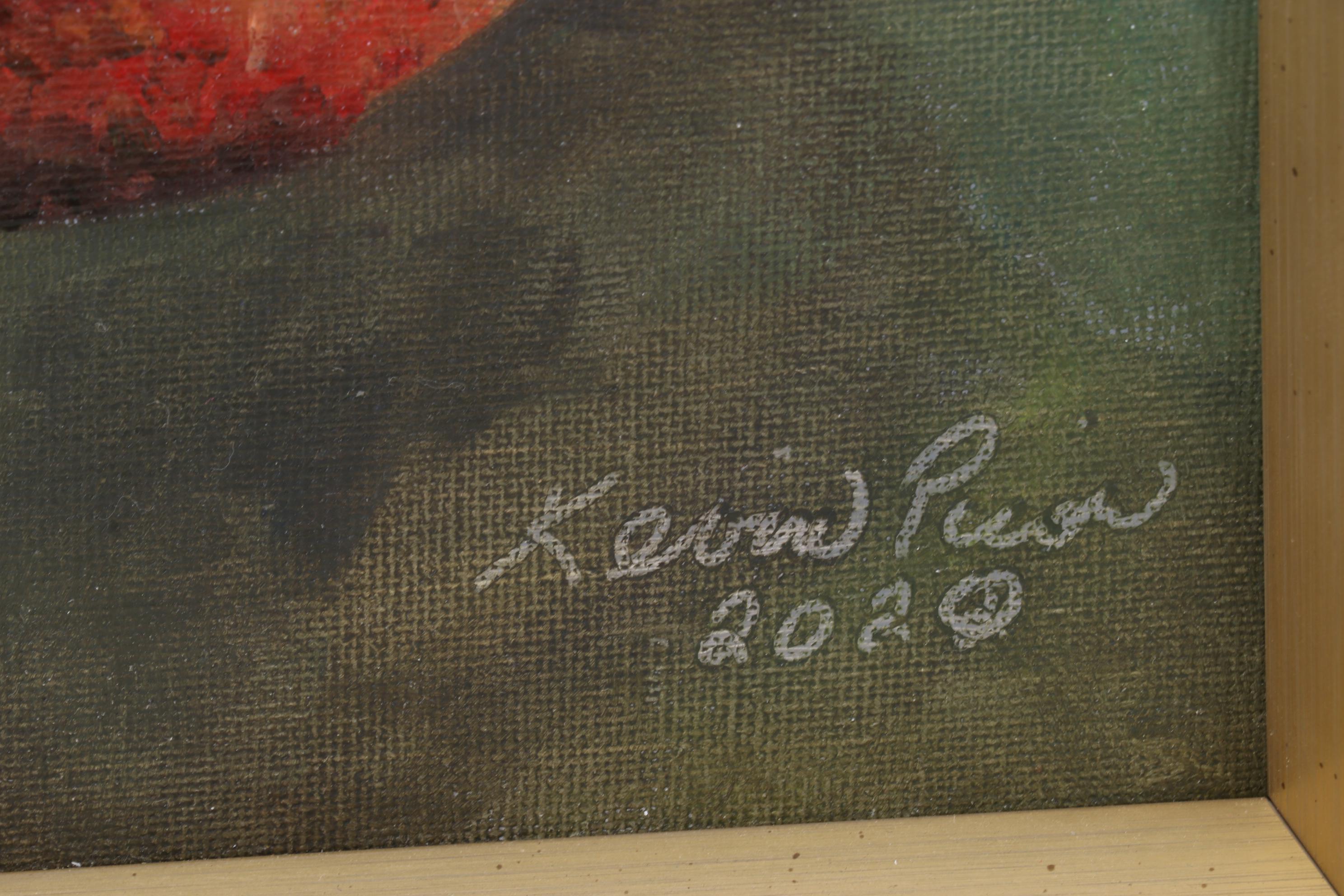 Kevin Picon Oil Painting "Collectible," 2020