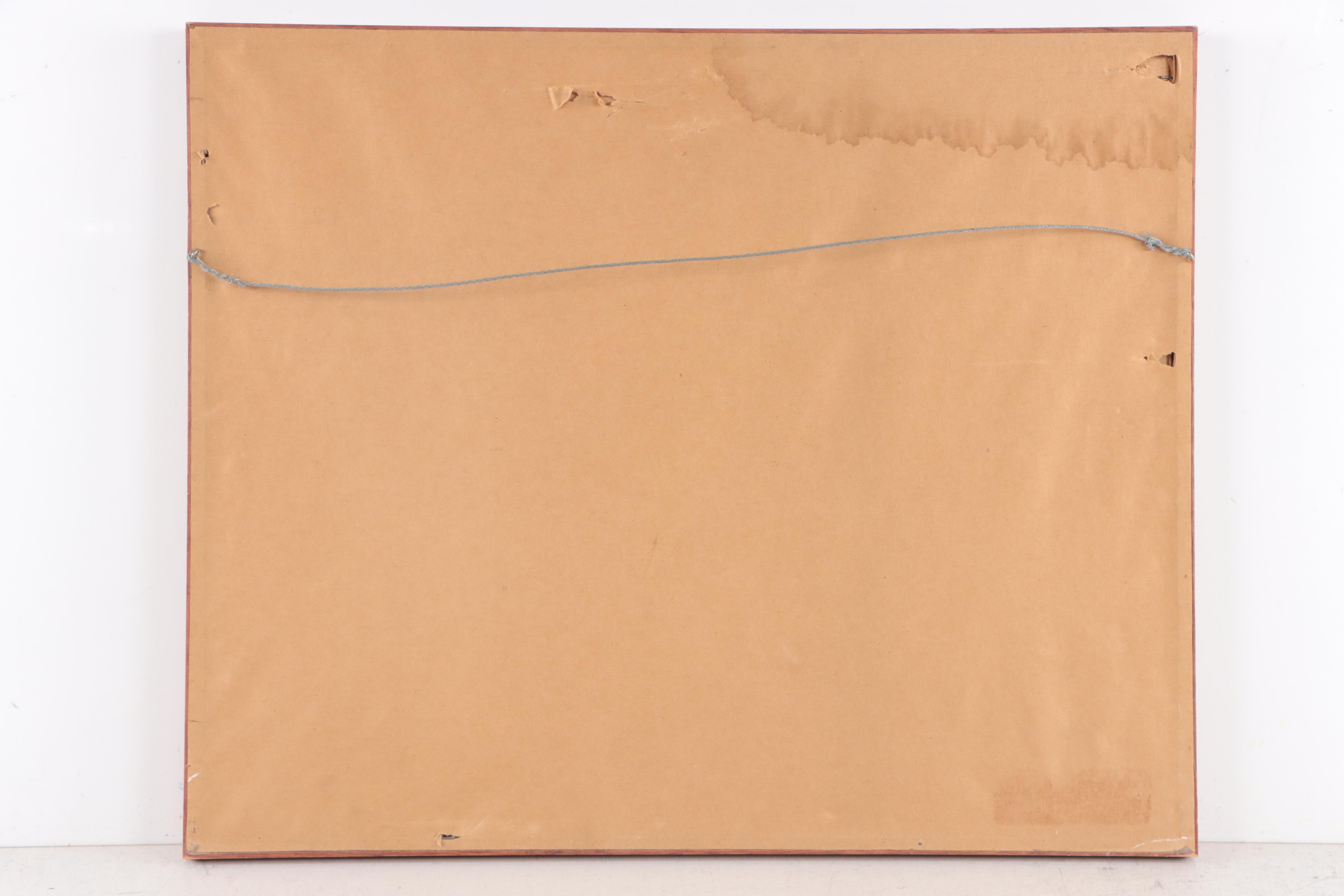 Everett Warner Landscape Watercolor Painting