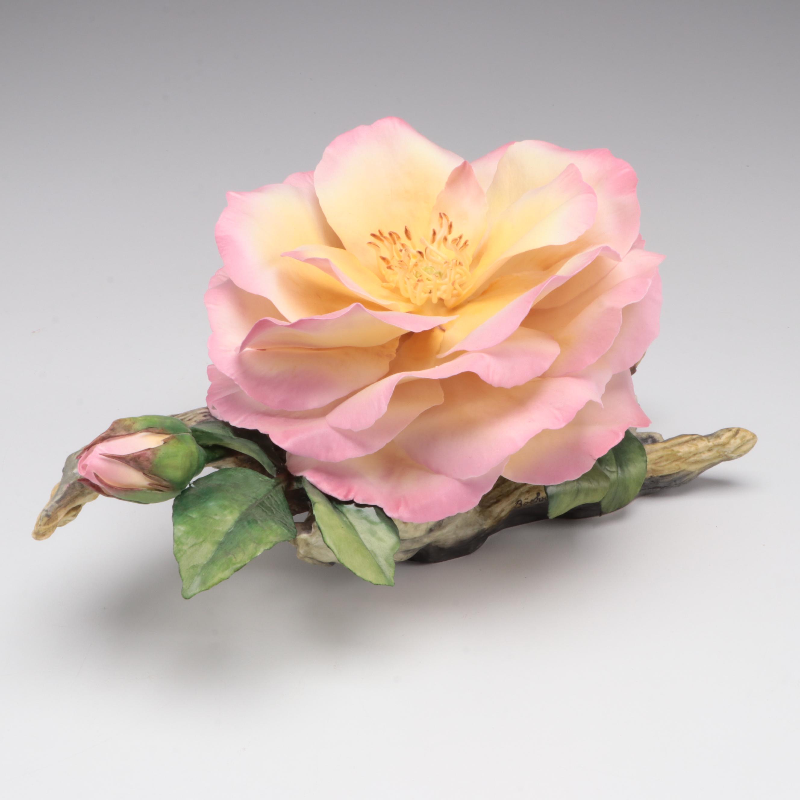 Boehm "Supreme Peace Rose" Limited Edition Bone China Figurine, 1976