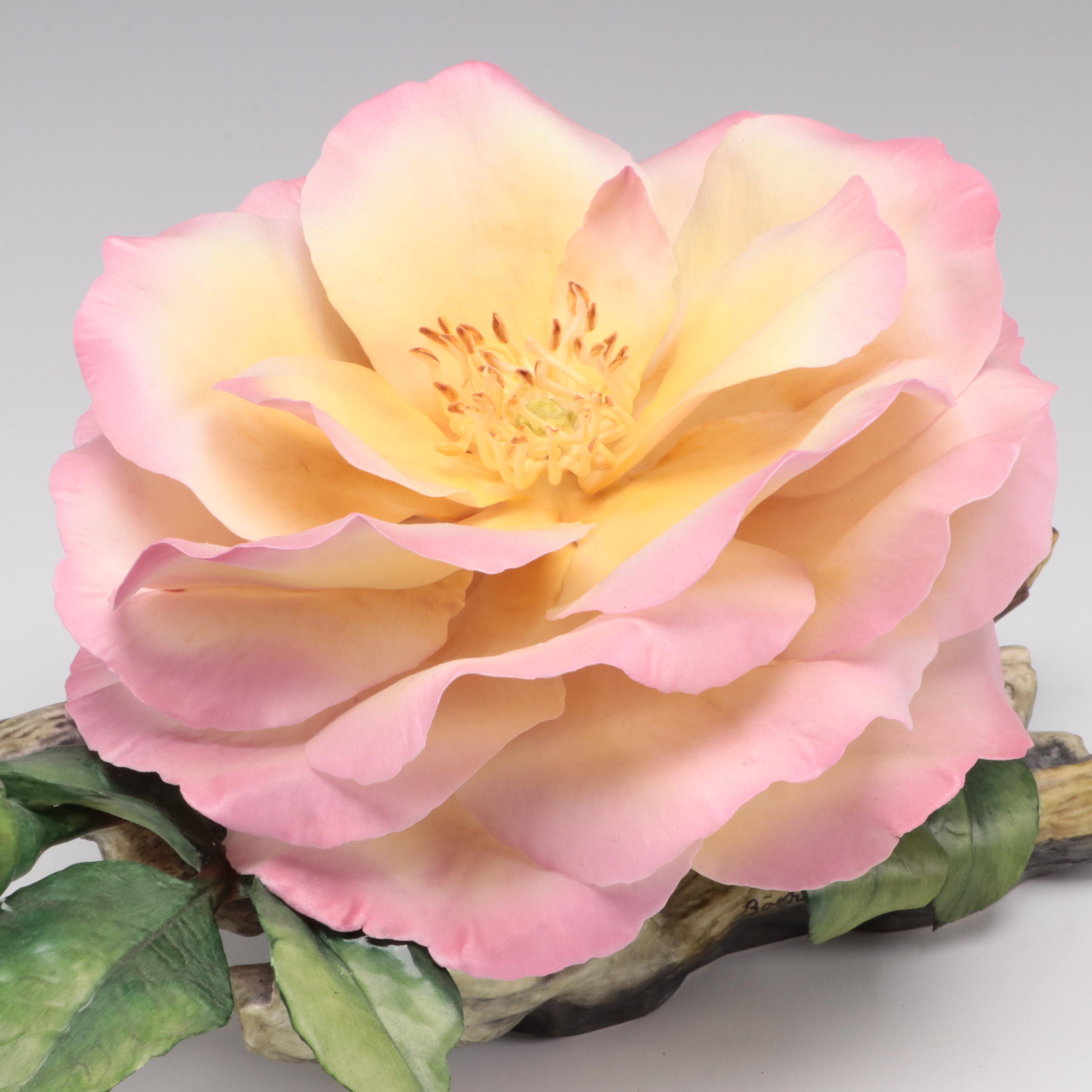 Boehm "Supreme Peace Rose" Limited Edition Bone China Figurine, 1976