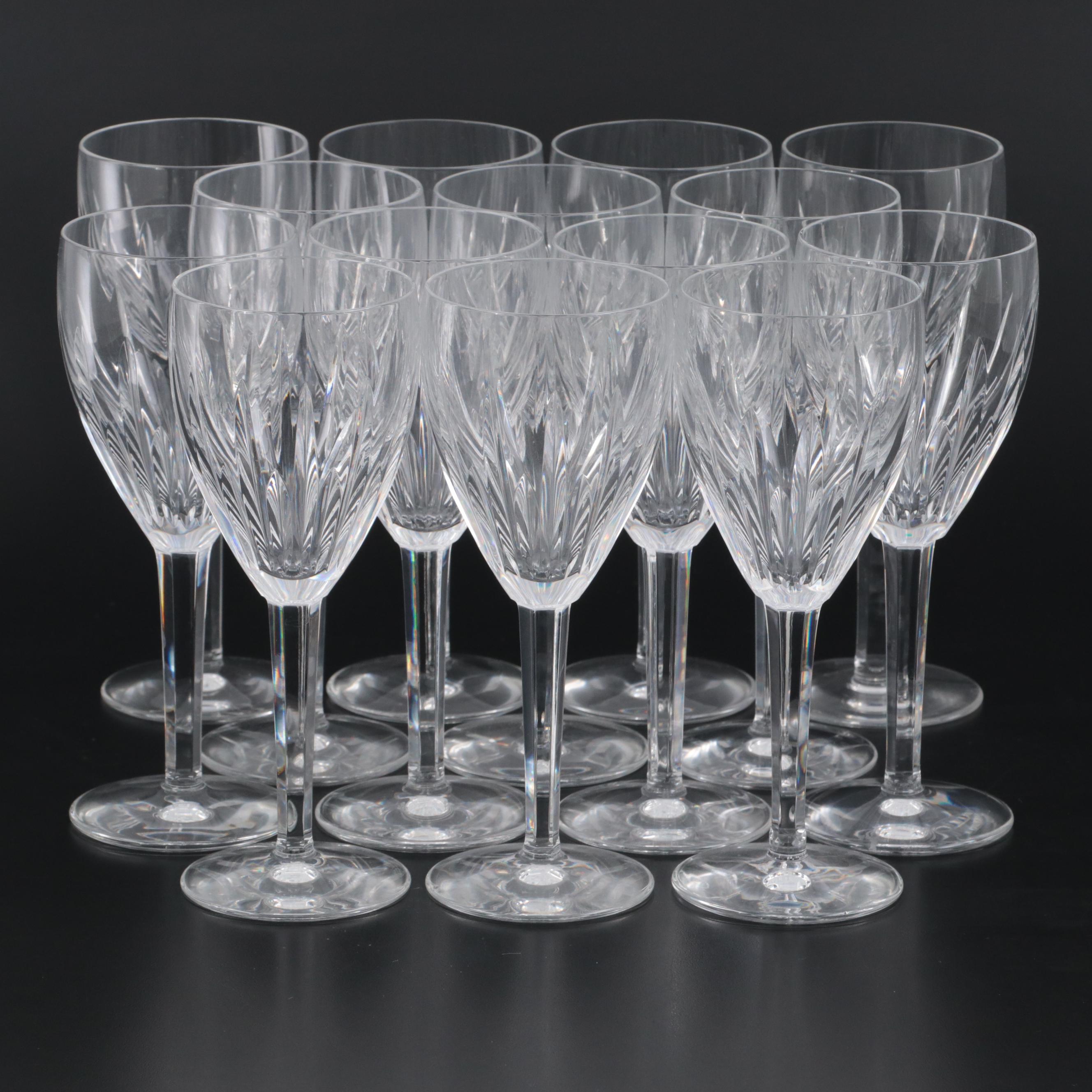 Waterford Crystal "Carina" Water Goblets, 1987-2017