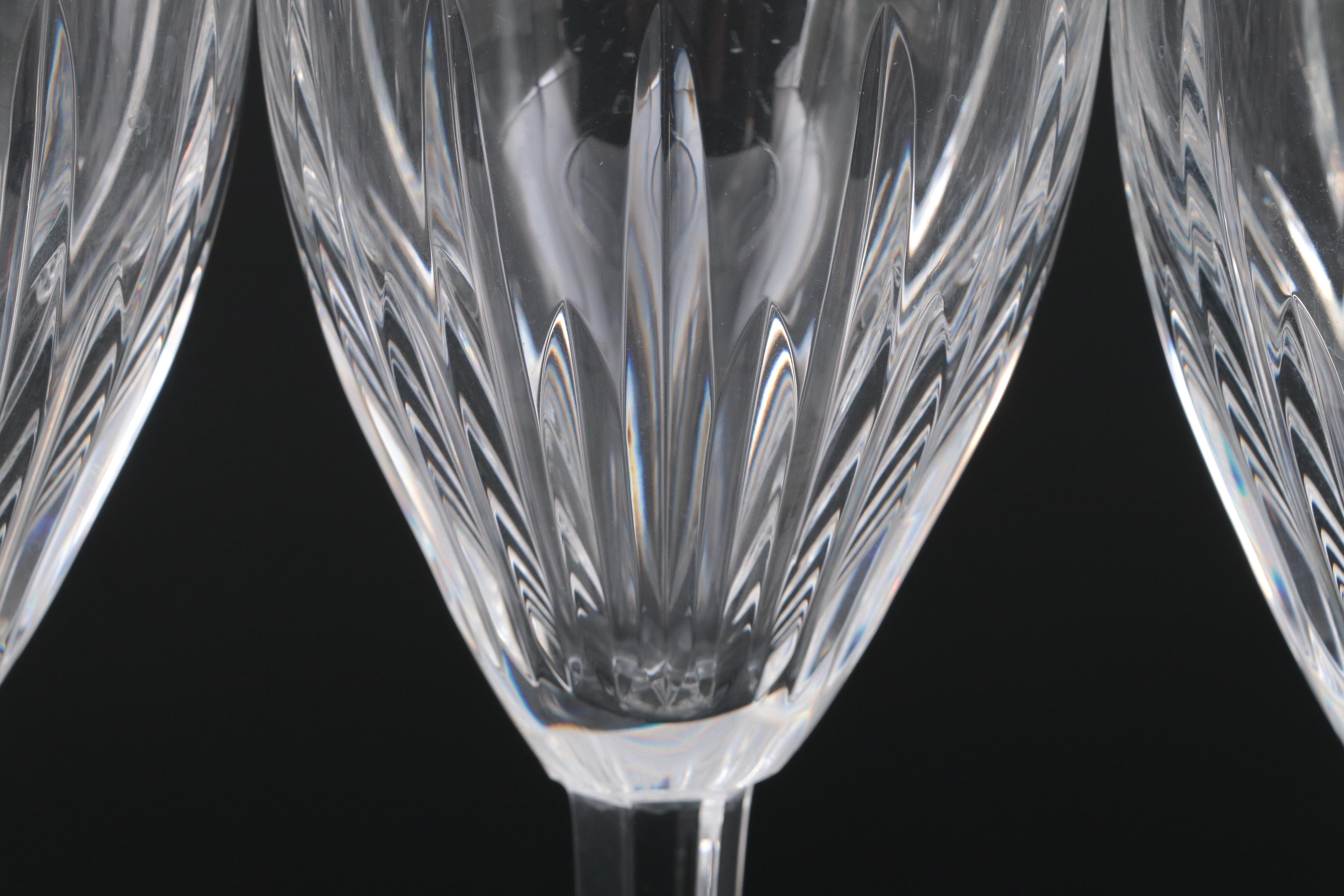 Waterford Crystal "Carina" Water Goblets, 1987-2017