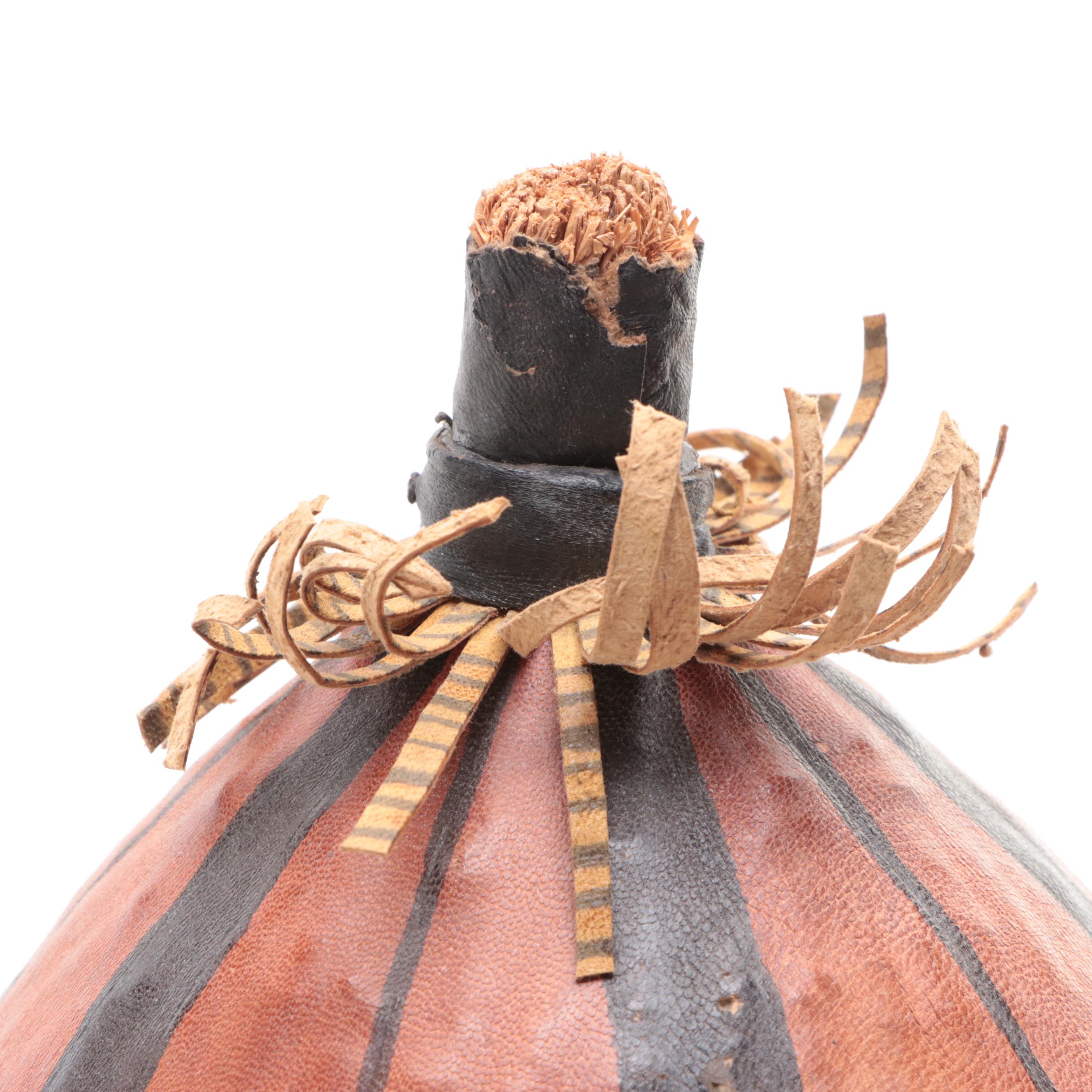 Handmade African Fulani Straw Hat