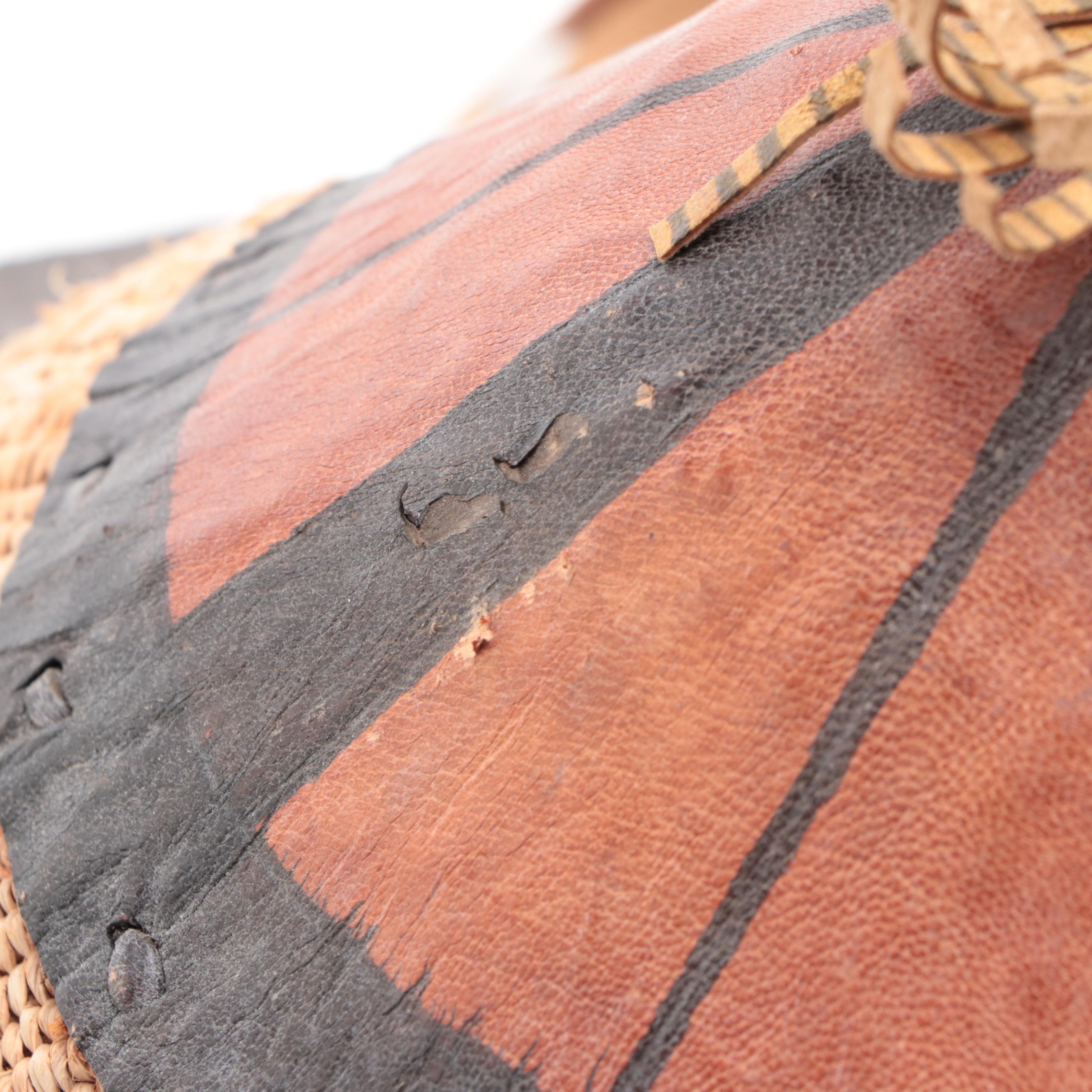 Handmade African Fulani Straw Hat