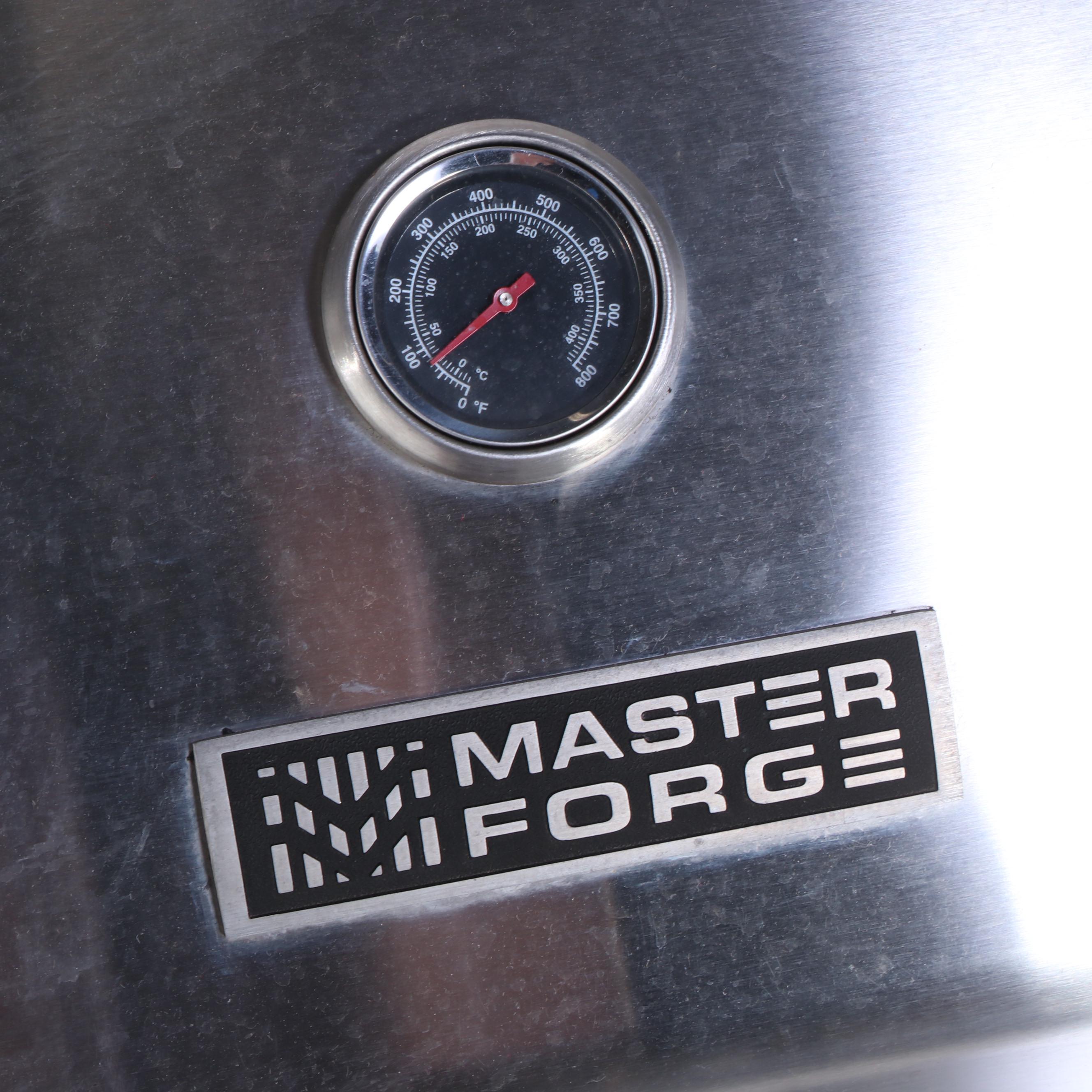 Master Forge Stainless Gas/Propane Grill on Casters