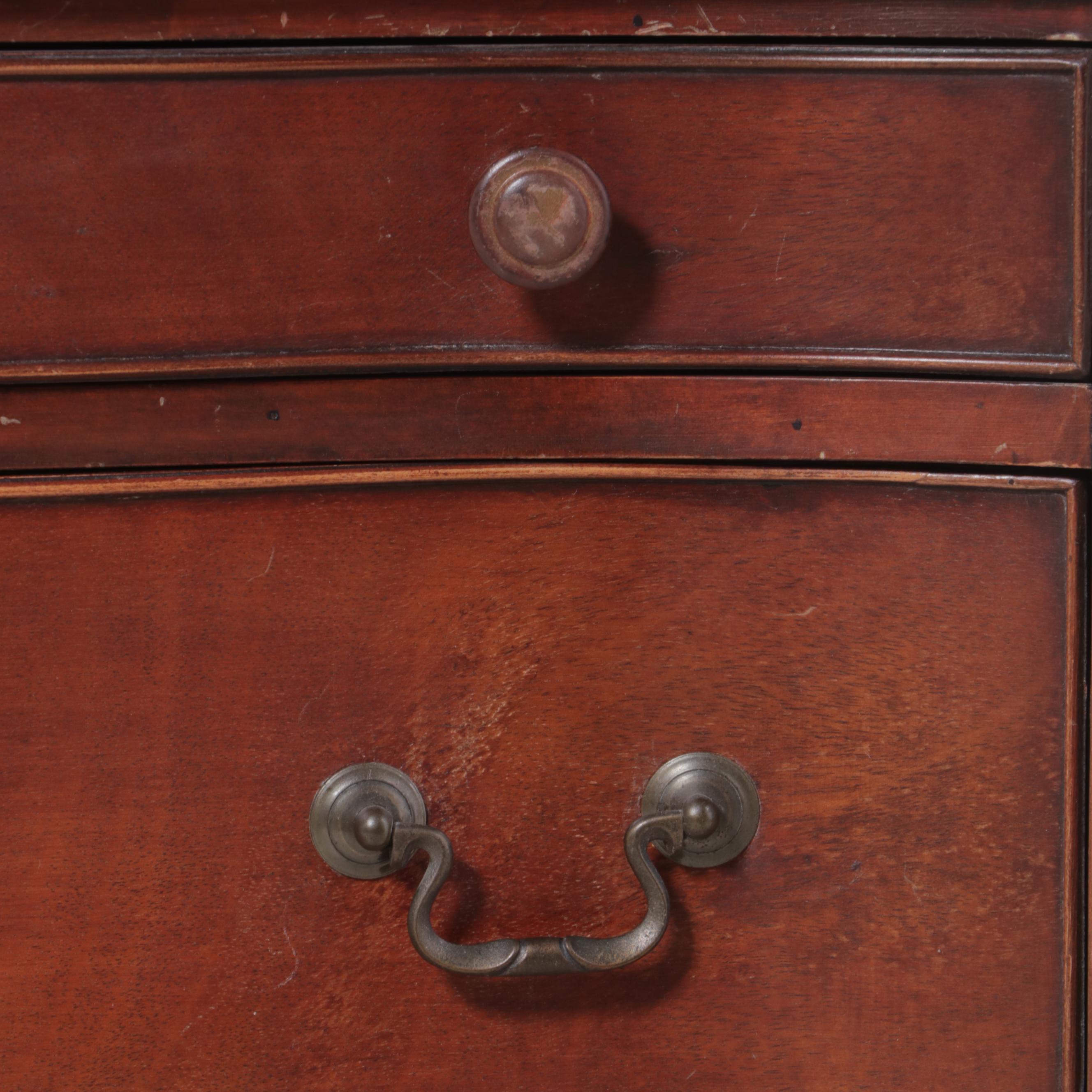 Federal Style Mahogany Serpentine-Front Server