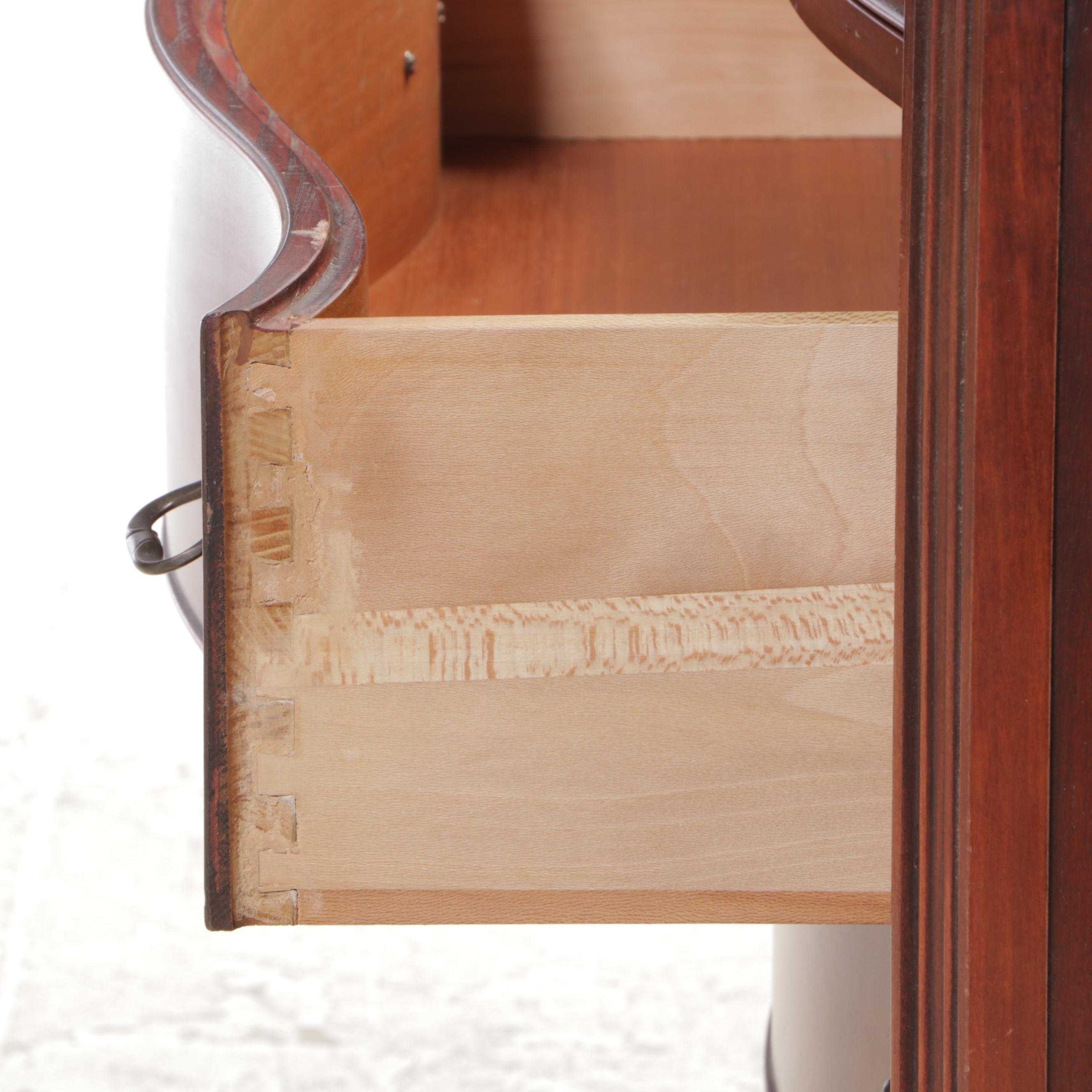 Federal Style Mahogany Serpentine-Front Server