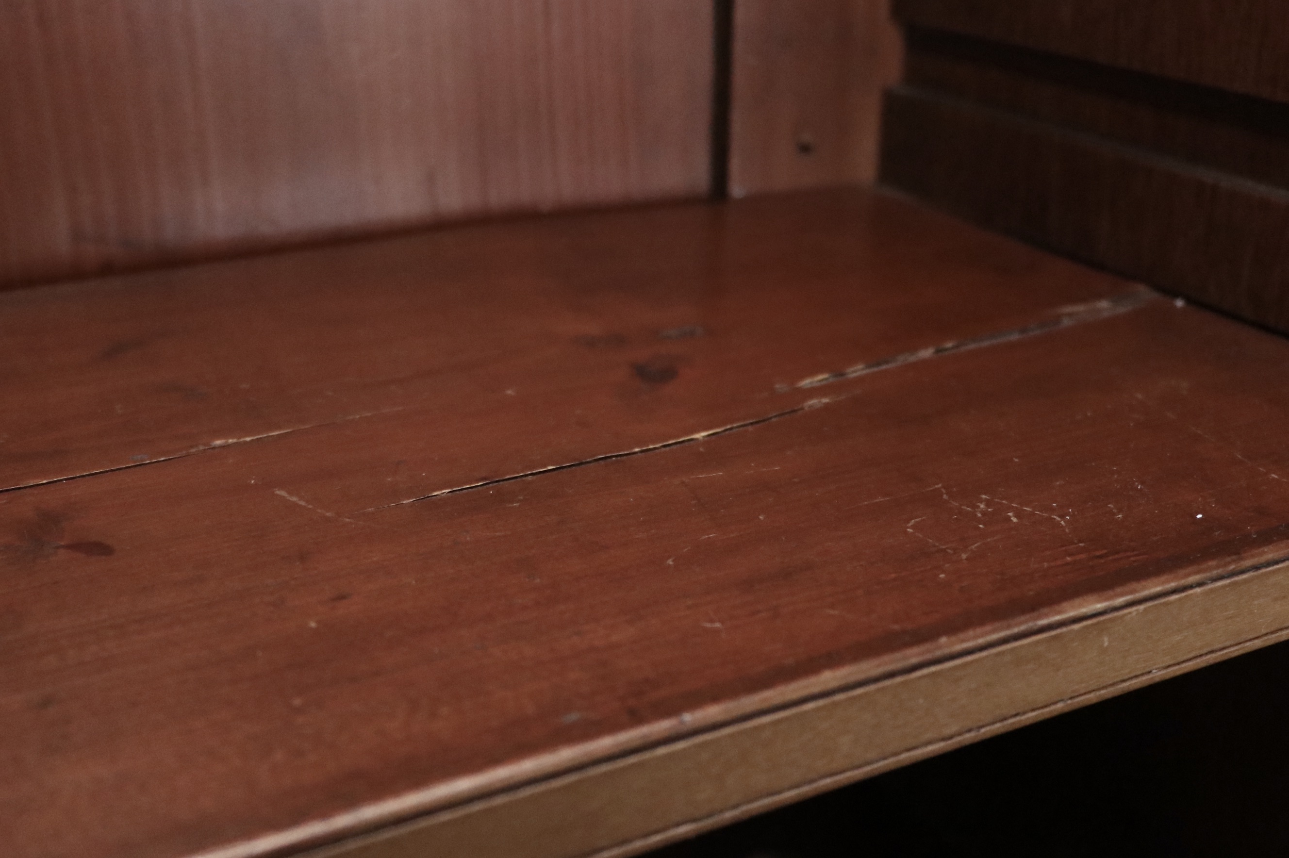 George III Style Mahogany Secretary, Late 19th Century