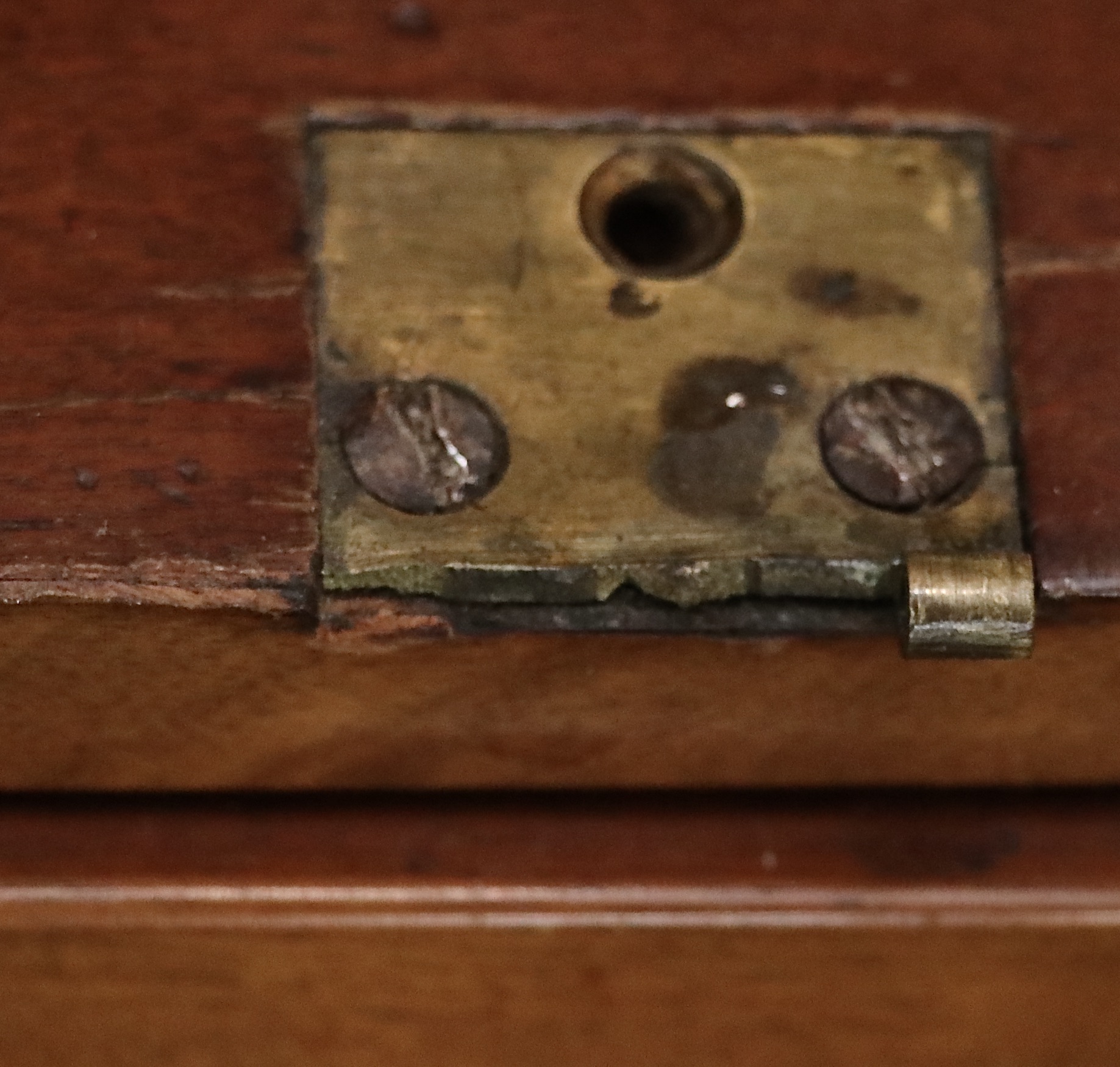 George III Style Mahogany Secretary, Late 19th Century